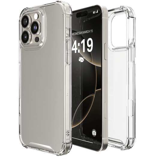 iTech Bumper Hoesje voor iPhone 16 Pro – Slank, Schokbestendig & Beschermend - mijnhoesjesiTech Bumper Hoesje voor iPhone 16 Pro – Slank, Schokbestendig & Beschermend