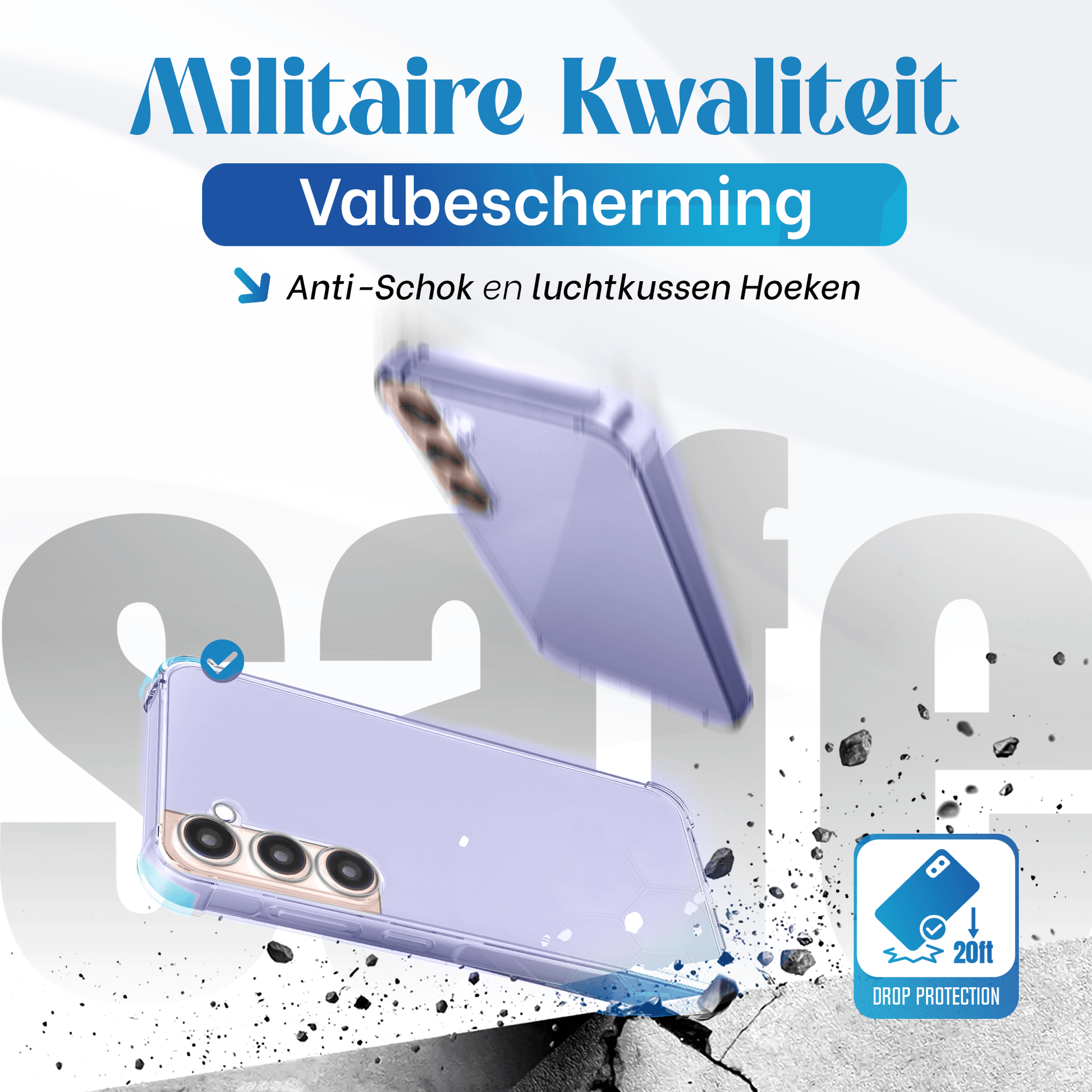iTech Bumper Hoesje voor Samsung Galaxy S21 – Slank, Schokbestendig & Beschermend - mijnhoesjesiTech Bumper Hoesje voor Samsung Galaxy S21 – Slank, Schokbestendig & Beschermend
