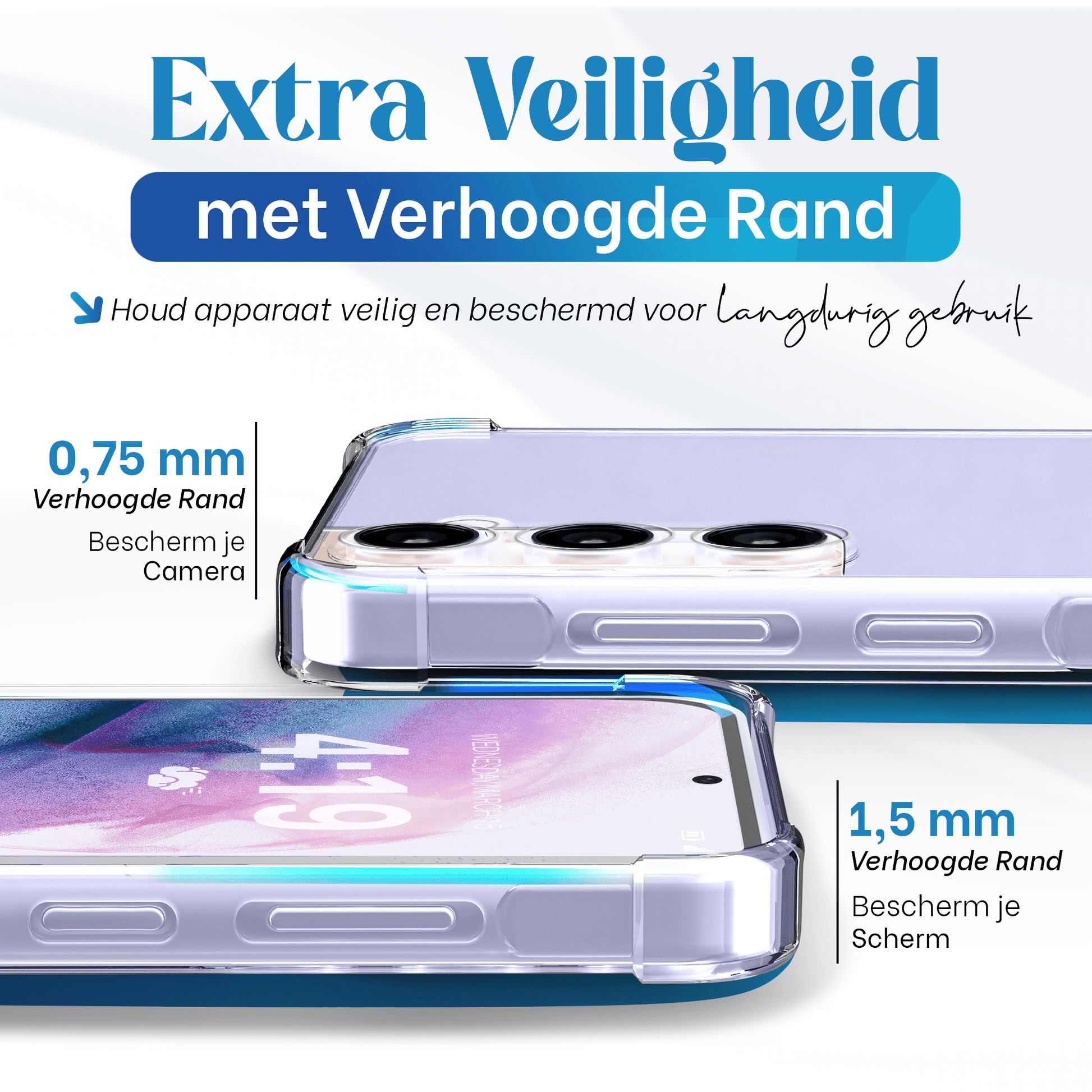 iTech Bumper Hoesje voor Samsung Galaxy S21 – Slank, Schokbestendig & Beschermend - mijnhoesjesiTech Bumper Hoesje voor Samsung Galaxy S21 – Slank, Schokbestendig & Beschermend