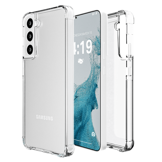 iTech Bumper Hoesje voor Samsung Galaxy S22 – Slank, Schokbestendig & Beschermend - mijnhoesjesiTech Bumper Hoesje voor Samsung Galaxy S22 – Slank, Schokbestendig & Beschermend