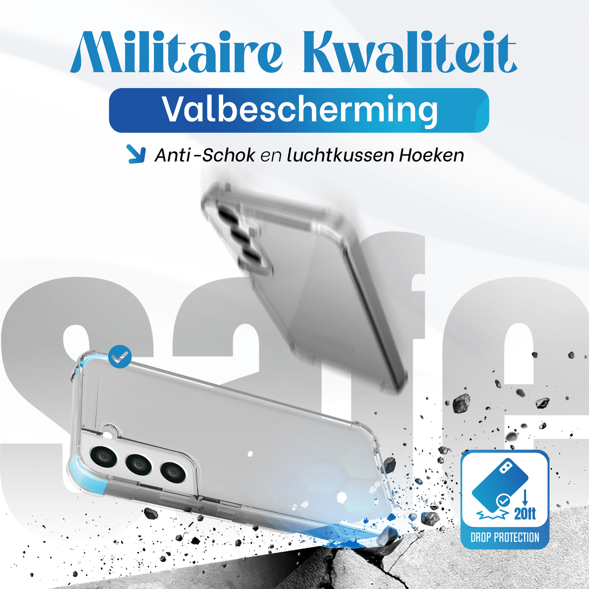 iTech Bumper Hoesje voor Samsung Galaxy S22 – Slank, Schokbestendig & Beschermend - mijnhoesjesiTech Bumper Hoesje voor Samsung Galaxy S22 – Slank, Schokbestendig & Beschermend