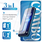 iTech Combo: 2 Screenprotectors & 1 Bumper Hoes voor iPhone 12 Pro – 3 - in - 1 Bescherming - mijnhoesjesiTech Combo: 2 Screenprotectors & 1 Bumper Hoes voor iPhone 12 Pro – 3 - in - 1 Bescherming