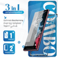 iTech Combo: 2 Screenprotectors & 1 Bumper Hoes voor Samsung Galaxy S22 Ultra – 3 - in - 1 Bescherming - mijnhoesjesiTech Combo: 2 Screenprotectors & 1 Bumper Hoes voor Samsung Galaxy S22 Ultra – 3 - in - 1 Bescherming