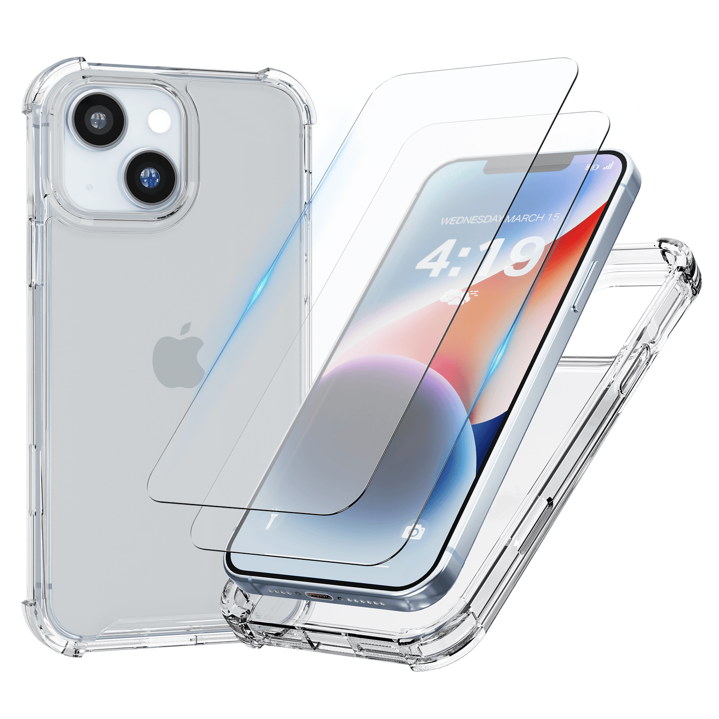 iTech COMBO voor iPhone 14 plus – Complete 3 - in - 1 Bescherming - mijnhoesjesiTech COMBO voor iPhone 14 plus – Complete 3 - in - 1 Bescherming