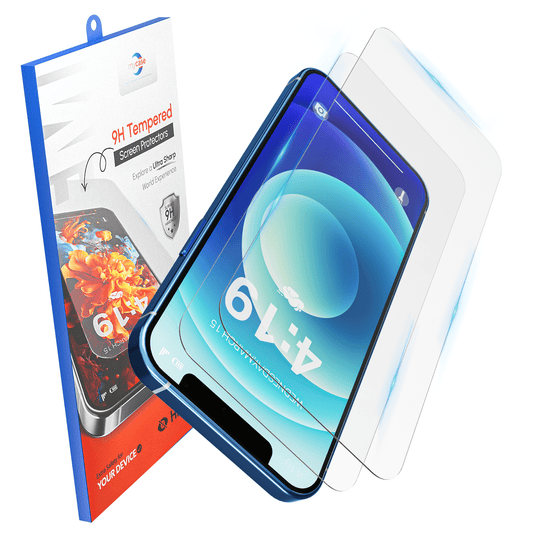 iTech Gehard Glas Screenprotector voor iPhone 12 - mijnhoesjesiTech Gehard Glas Screenprotector voor iPhone 12