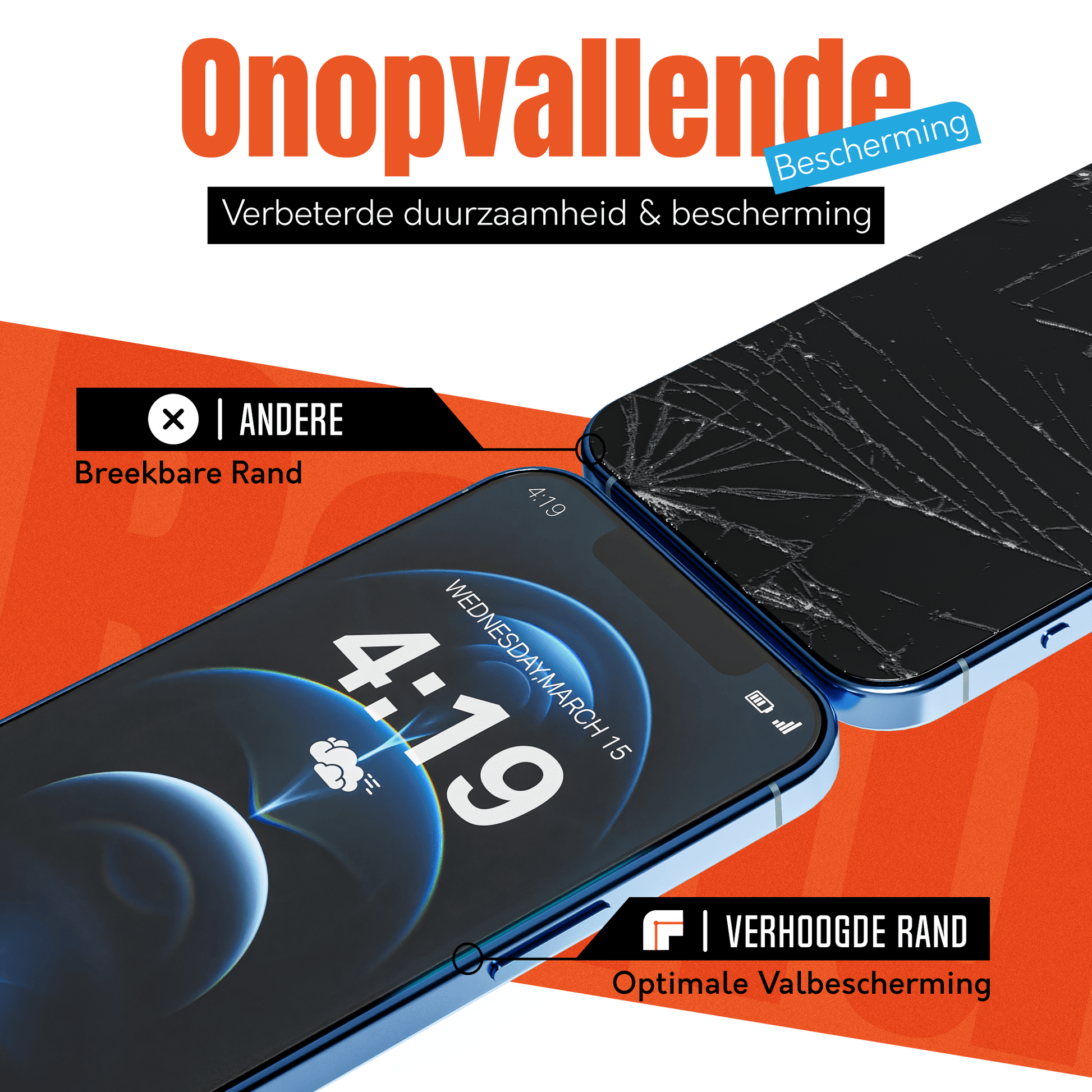 iTech Gehard Glas Screenprotector voor iPhone 12 Pro - mijnhoesjesiTech Gehard Glas Screenprotector voor iPhone 12 Pro