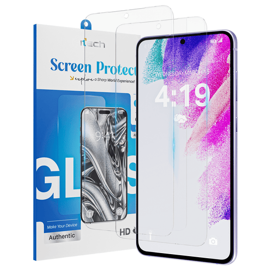 iTech Gehard Glas Screenprotector voor Samsung Galaxy S21 FE - mijnhoesjesiTech Gehard Glas Screenprotector voor Samsung Galaxy S21 FE