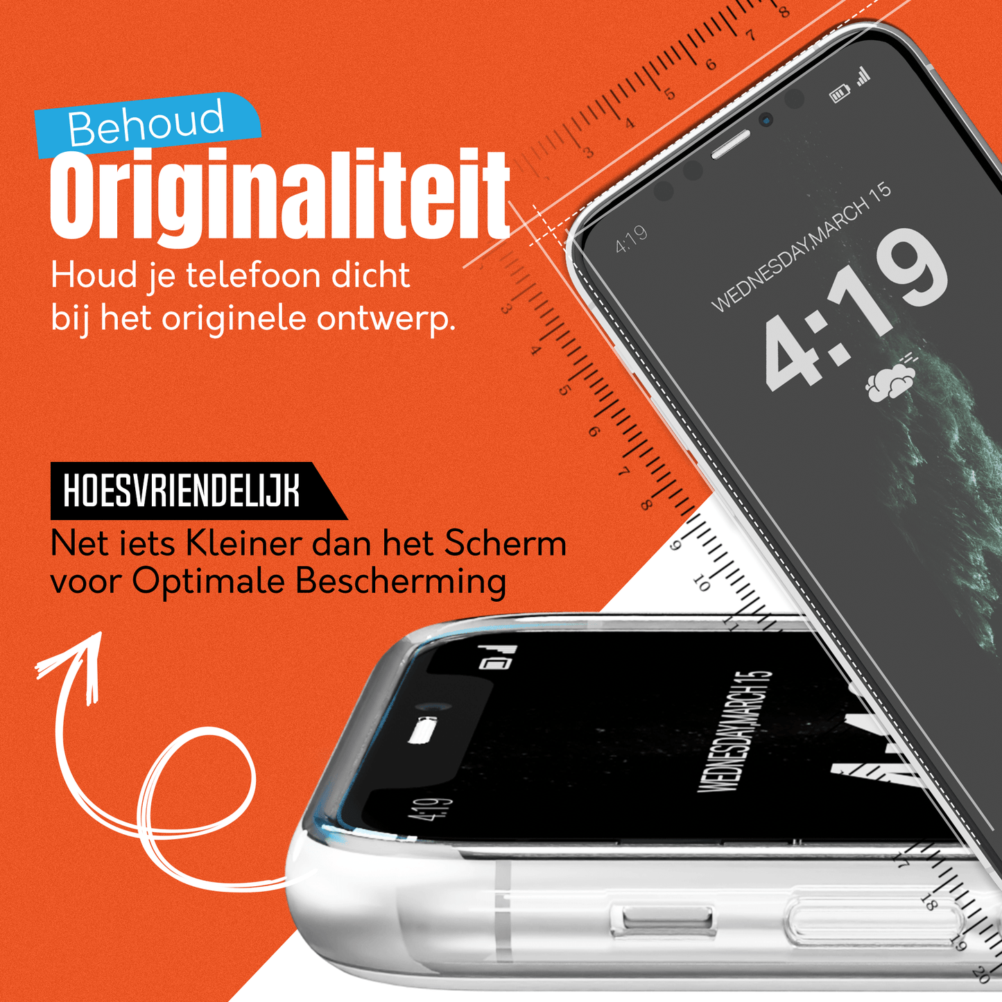 My Case 9H Gehard Glas Screenprotector voor iPhone 11 Pro - mijnhoesjesMy Case 9H Gehard Glas Screenprotector voor iPhone 11 Pro