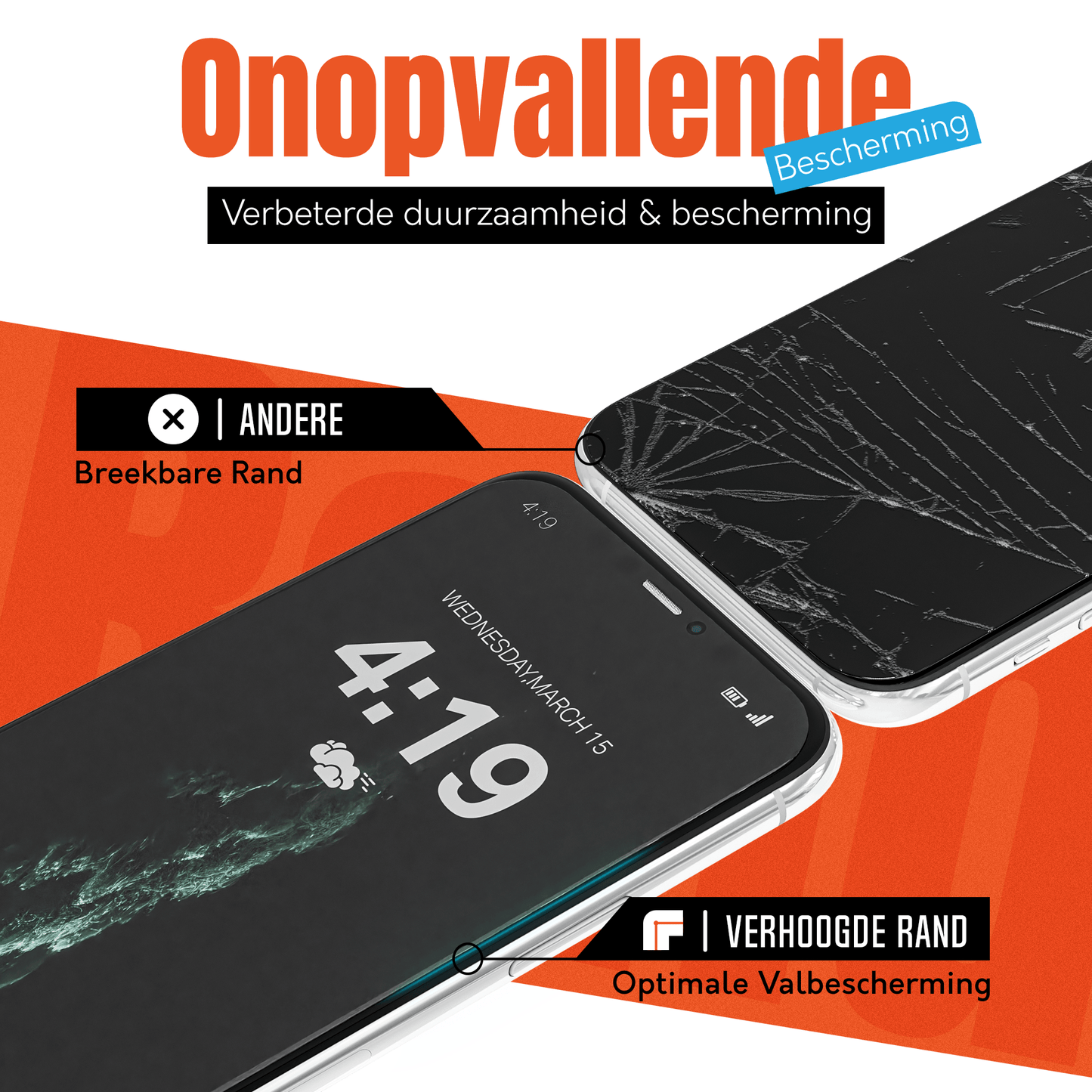My Case 9H Gehard Glas Screenprotector voor iPhone 11 Pro - mijnhoesjesMy Case 9H Gehard Glas Screenprotector voor iPhone 11 Pro
