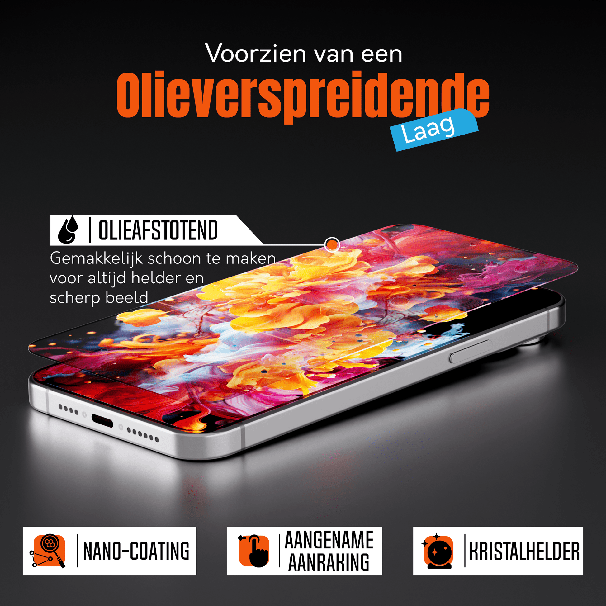 My Case 9H Gehard Glas Screenprotector voor iPhone 13 mini - mijnhoesjesMy Case 9H Gehard Glas Screenprotector voor iPhone 13 mini