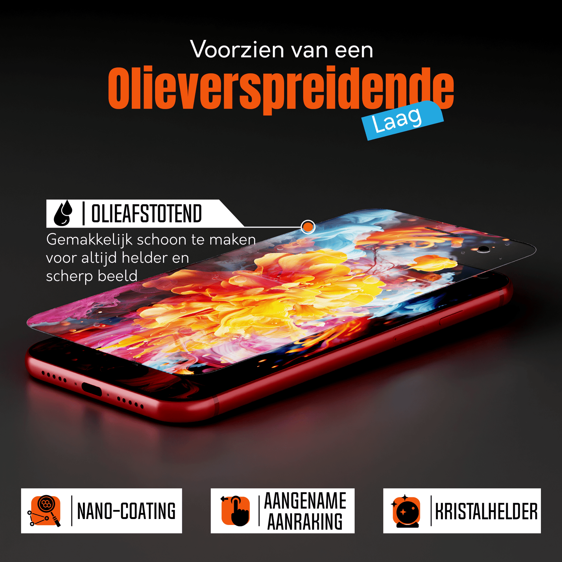 My Case 9H Gehard Glas Screenprotector voor iPhone SE 2022 - mijnhoesjesMy Case 9H Gehard Glas Screenprotector voor iPhone SE 2022
