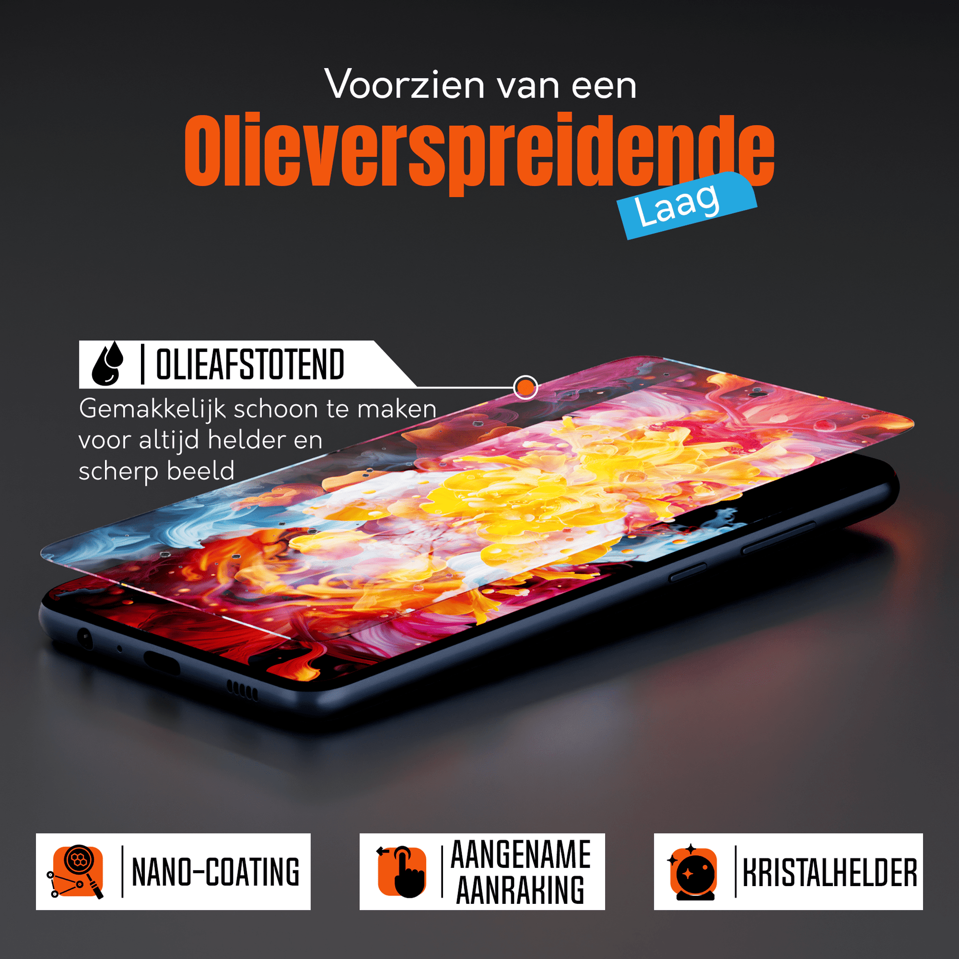 My Case 9H Gehard Glas Screenprotector voor Samsung Galaxy A51 - mijnhoesjesMy Case 9H Gehard Glas Screenprotector voor Samsung Galaxy A51