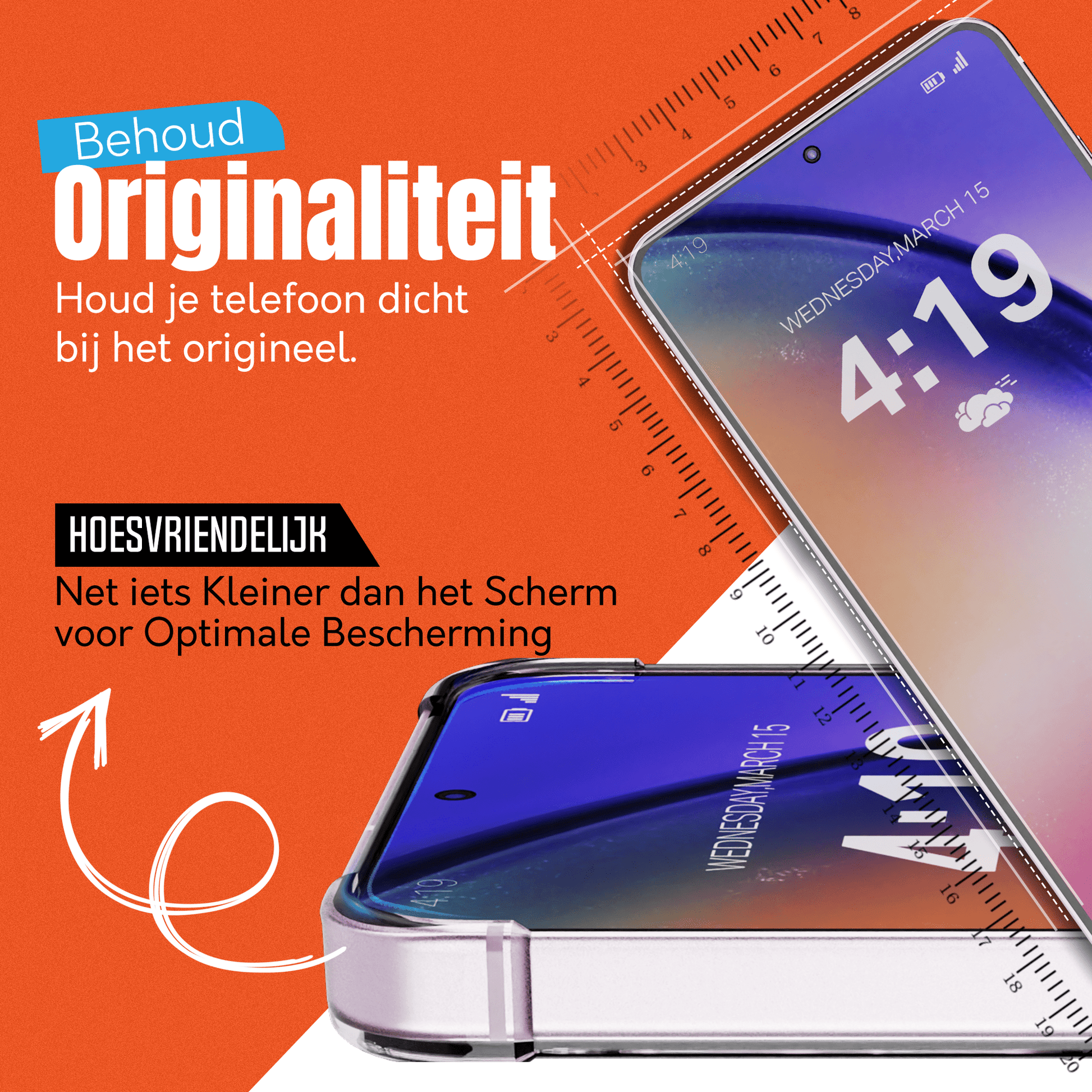 My Case 9H Gehard Glas Screenprotector voor Samsung Galaxy S23 - mijnhoesjesMy Case 9H Gehard Glas Screenprotector voor Samsung Galaxy S23