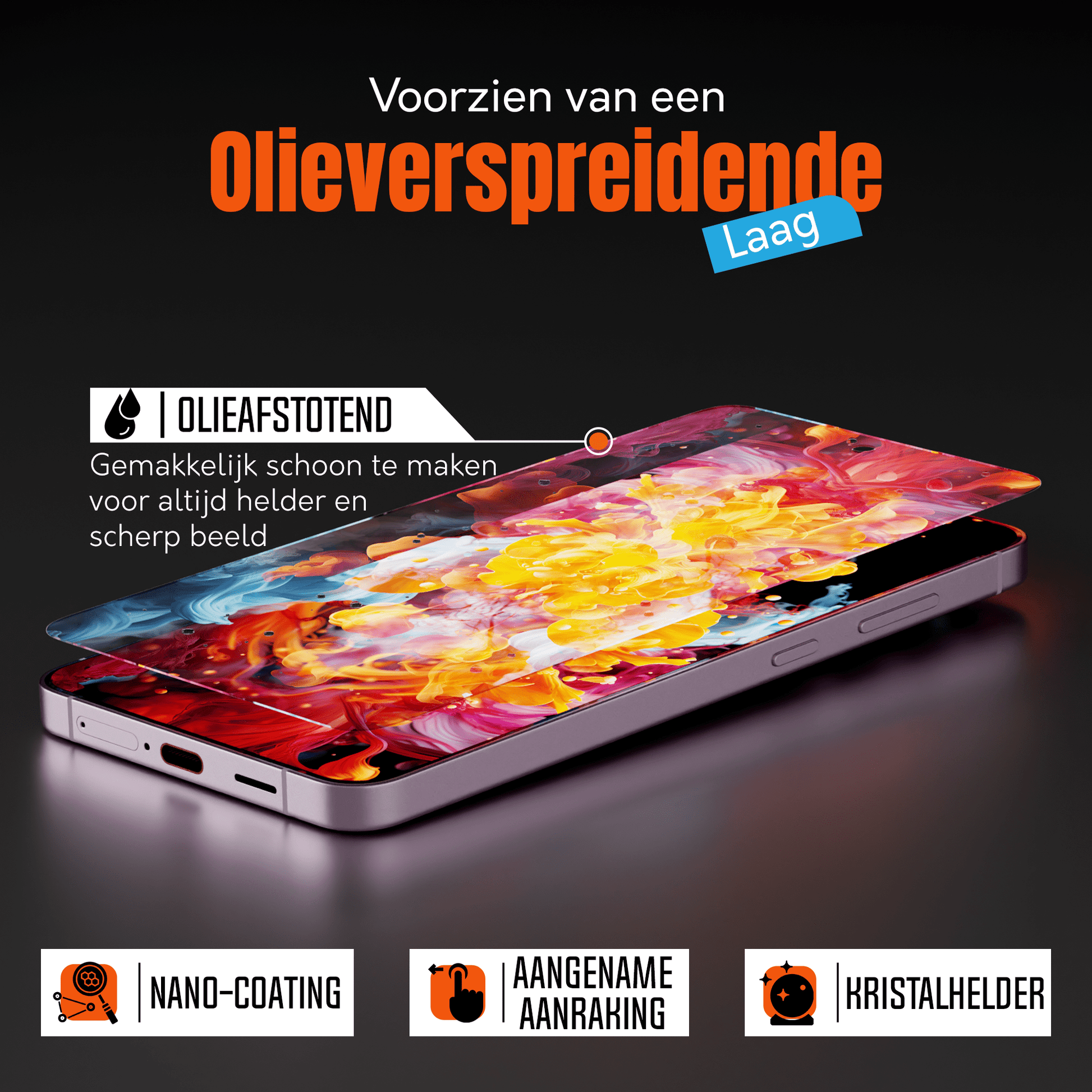 My Case 9H Gehard Glas Screenprotector voor Samsung Galaxy S23 - mijnhoesjesMy Case 9H Gehard Glas Screenprotector voor Samsung Galaxy S23