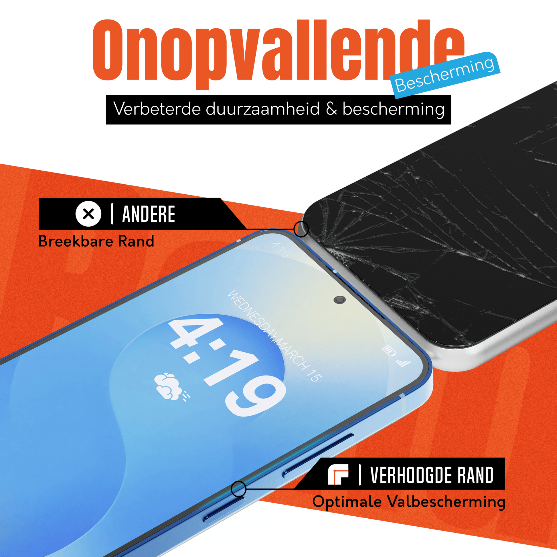 My Case 9H Gehard Glas Screenprotector voor Samsung Galaxy S25 - mijnhoesjesMy Case 9H Gehard Glas Screenprotector voor Samsung Galaxy S25