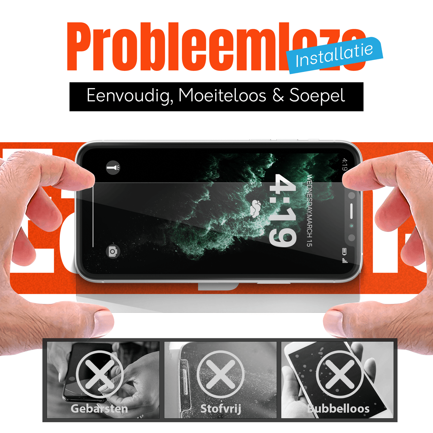 My Case Combo: Transparante Hoes met 2 Screenprotectors voor iPhone 11 Pro – Extra Veiligheid - mijnhoesjesMy Case Combo: Transparante Hoes met 2 Screenprotectors voor iPhone 11 Pro – Extra Veiligheid