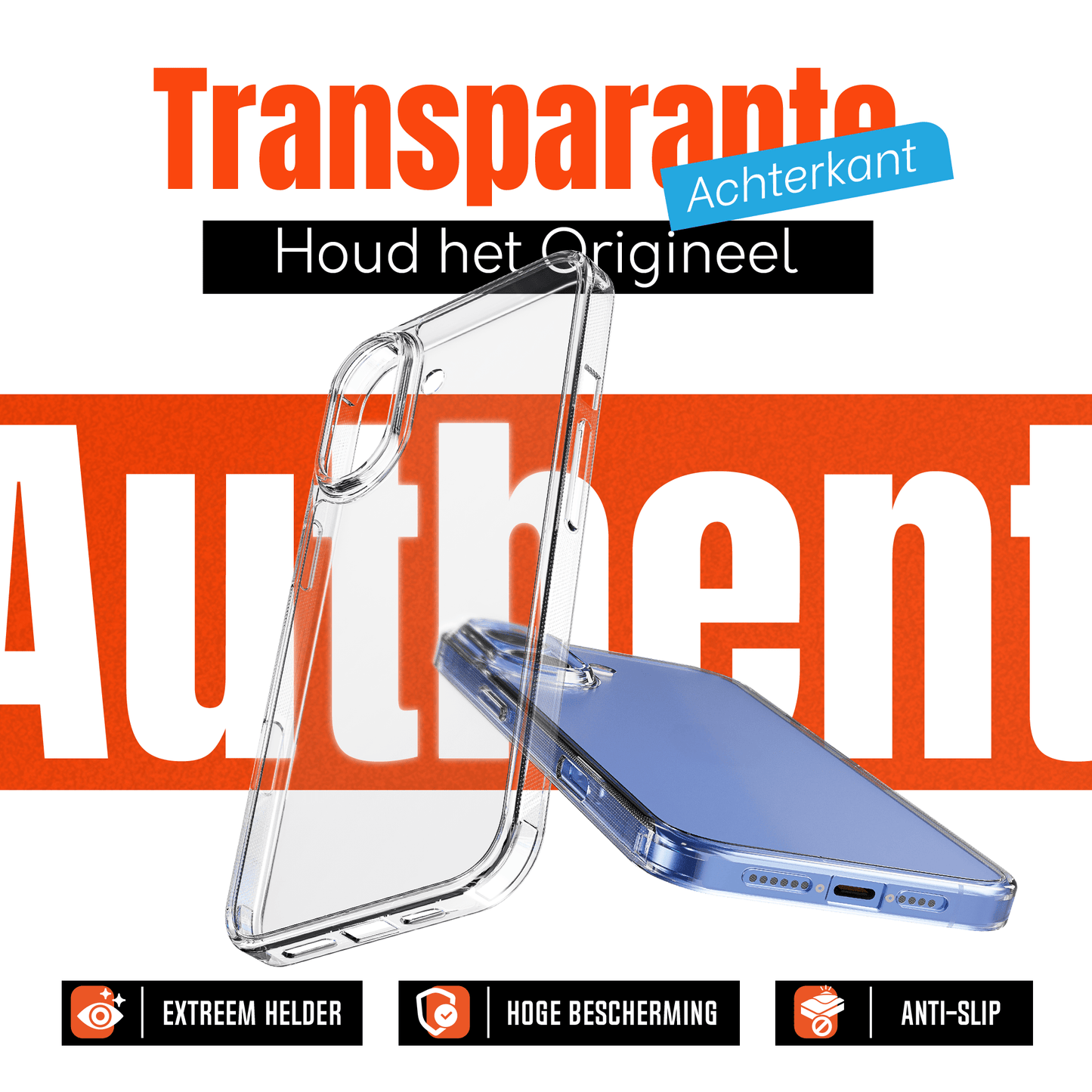 My Case Combo: Transparante Hoes met 2 Screenprotectors voor iPhone 16 – Extra Veiligheid - mijnhoesjesMy Case Combo: Transparante Hoes met 2 Screenprotectors voor iPhone 16 – Extra Veiligheid