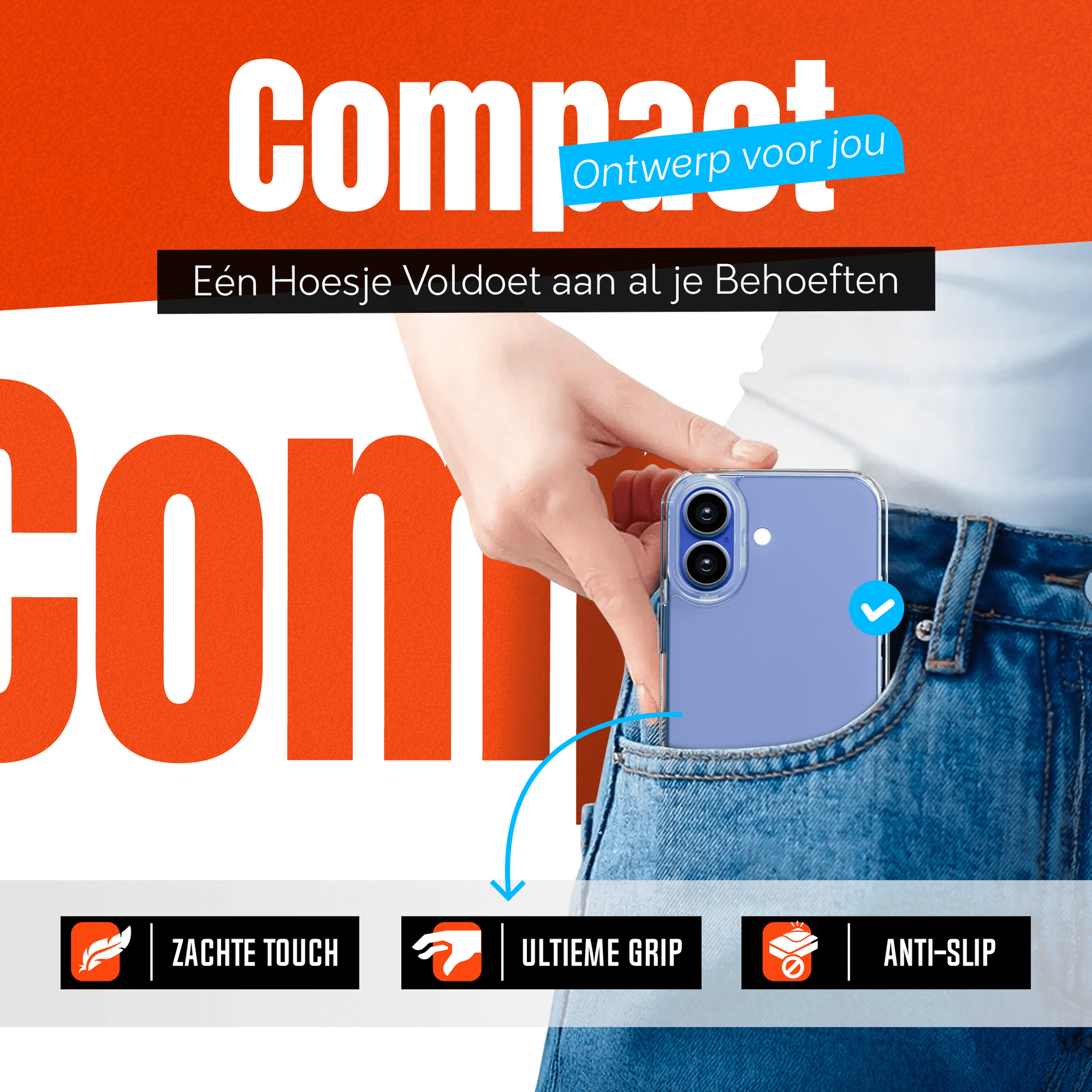 My Case Combo: Transparante Hoes met 2 Screenprotectors voor iPhone 16 – Extra Veiligheid - mijnhoesjesMy Case Combo: Transparante Hoes met 2 Screenprotectors voor iPhone 16 – Extra Veiligheid