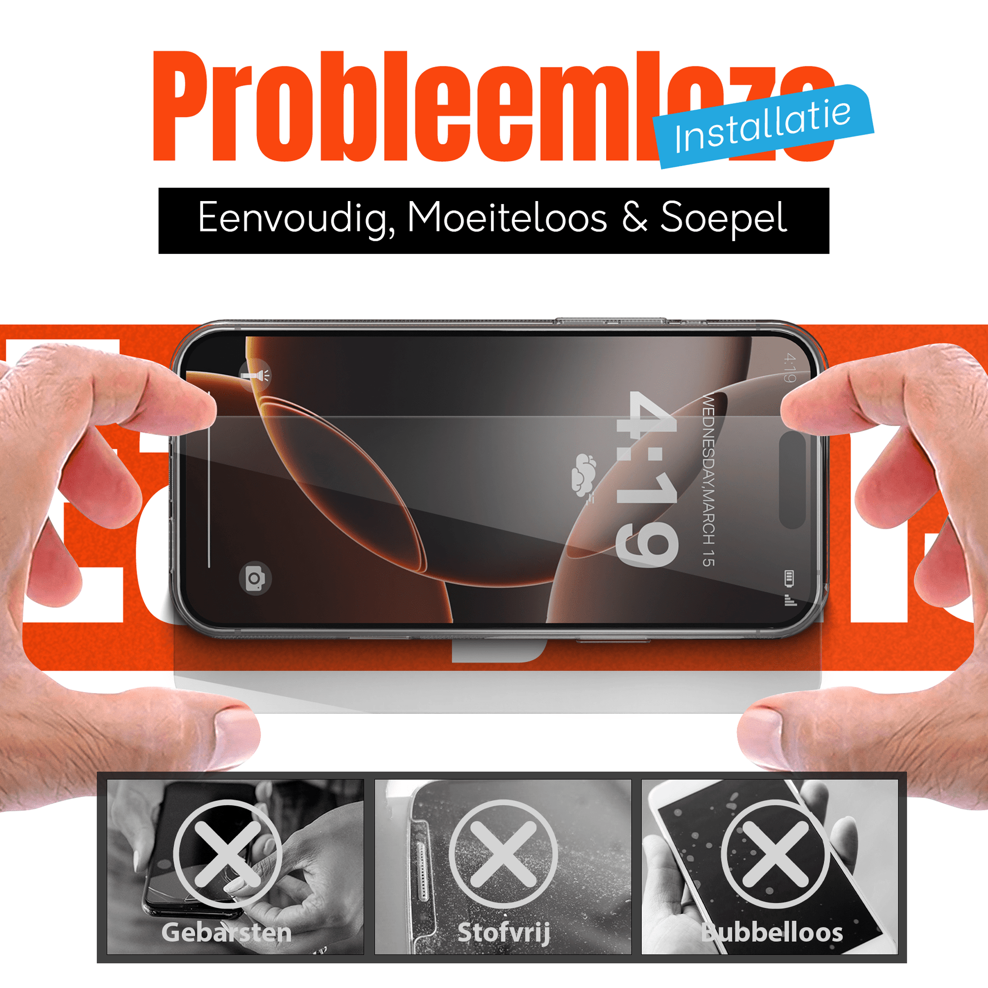 My Case Combo: Transparante Hoes met 2 Screenprotectors voor iPhone 16 Pro – Extra Veiligheid - mijnhoesjesMy Case Combo: Transparante Hoes met 2 Screenprotectors voor iPhone 16 Pro – Extra Veiligheid