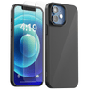 My Case Combo: Zwarte Siliconen Hoes met 2 Screenprotectors voor iPhone 12/12 Pro – Extra Veiligheid - mijnhoesjesMy Case Combo: Zwarte Siliconen Hoes met 2 Screenprotectors voor iPhone 12/12 Pro – Extra Veiligheid