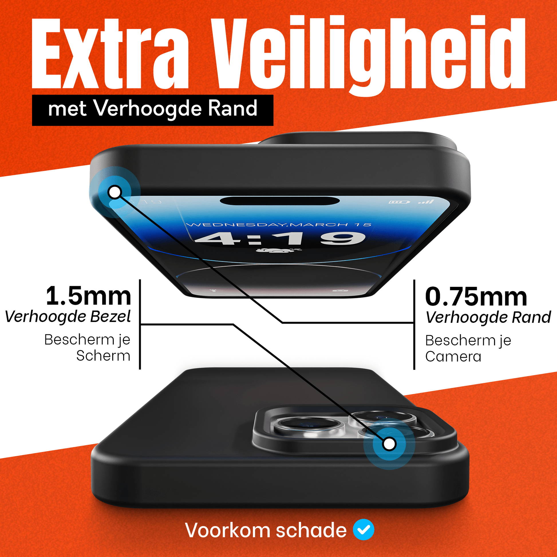 My Case Combo: Zwarte Siliconen Hoes met 2 Screenprotectors voor iPhone 14 Pro Max – Extra Veiligheid - mijnhoesjesMy Case Combo: Zwarte Siliconen Hoes met 2 Screenprotectors voor iPhone 14 Pro Max – Extra Veiligheid