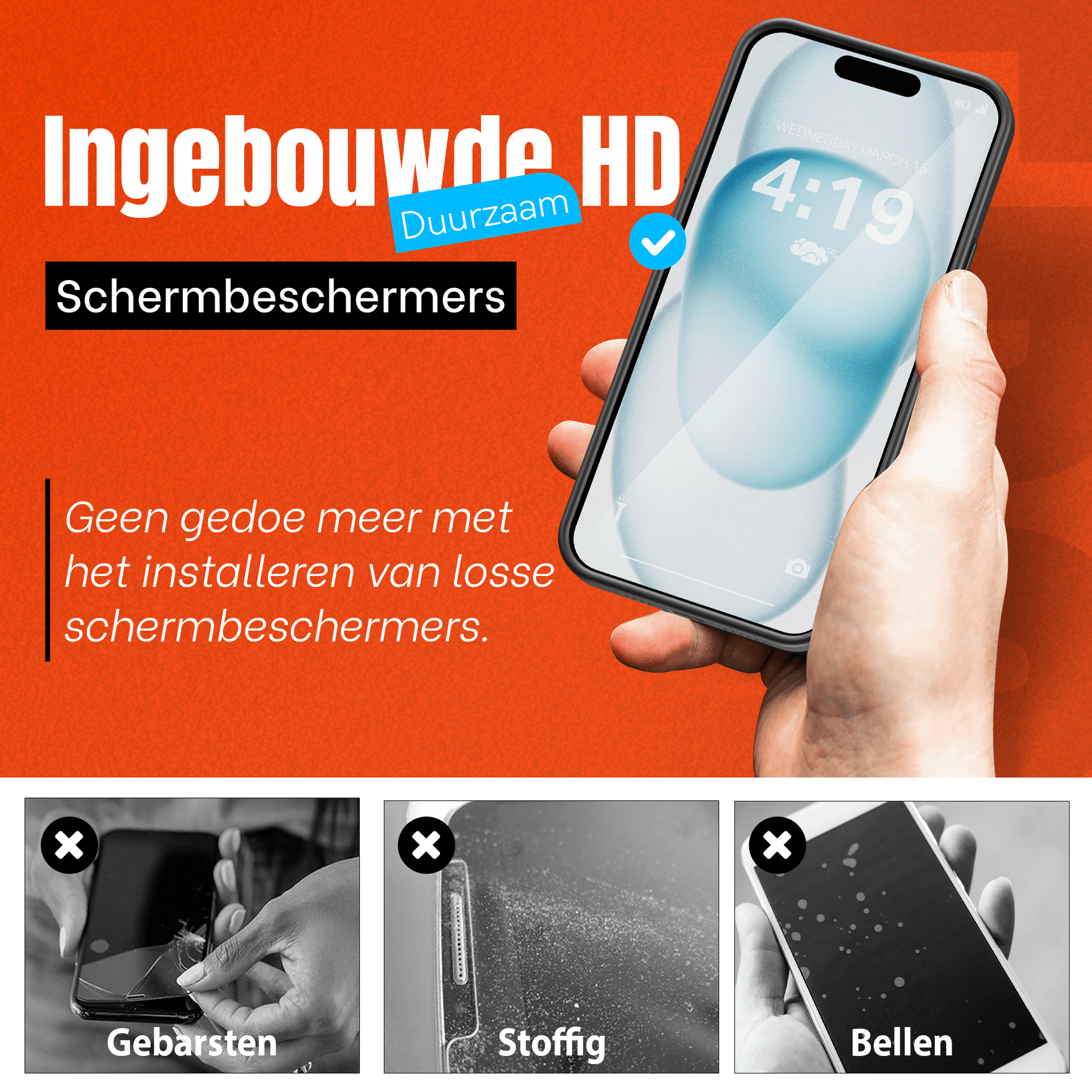 My Case Combo: Zwarte Siliconen Hoes met 2 Screenprotectors voor iPhone 15 – Extra Veiligheid - mijnhoesjesMy Case Combo: Zwarte Siliconen Hoes met 2 Screenprotectors voor iPhone 15 – Extra Veiligheid