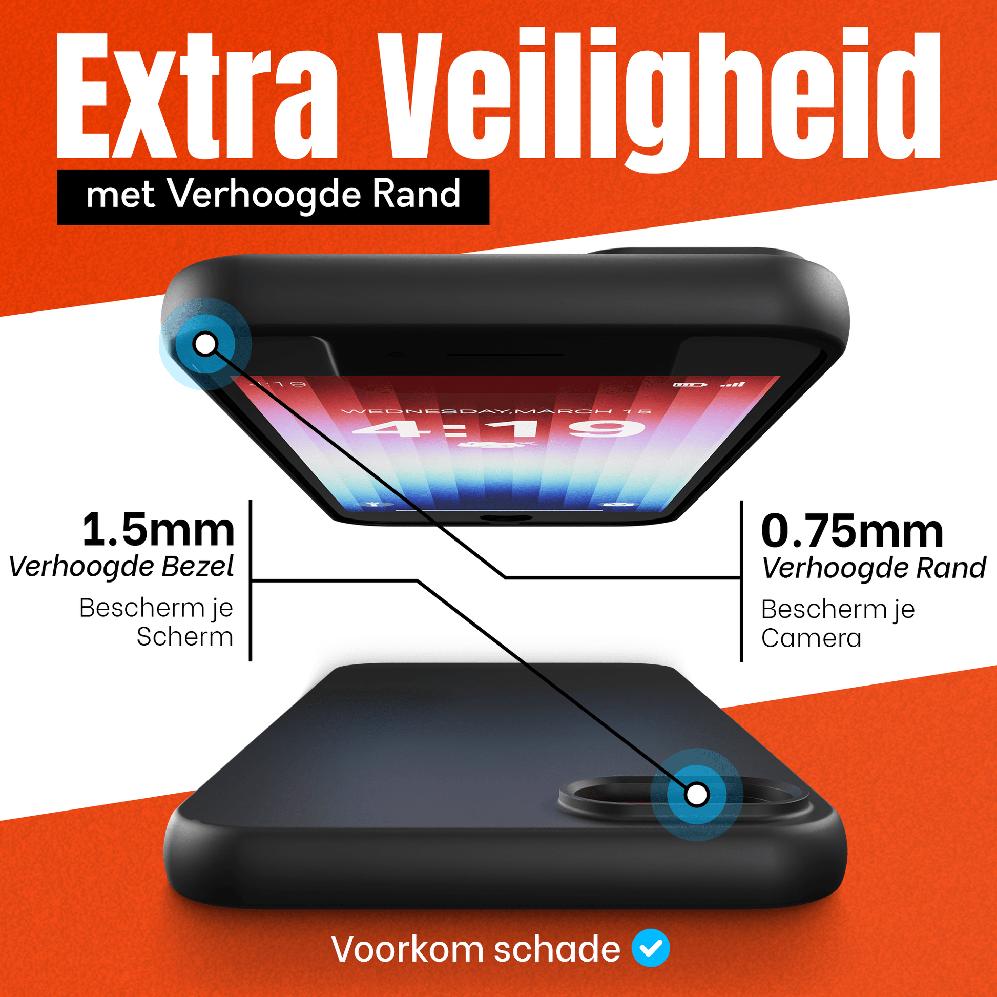 My Case Combo: Zwarte Siliconen Hoes met 2 Screenprotectors voor iPhone SE 2022 – Extra Veiligheid - mijnhoesjesMy Case Combo: Zwarte Siliconen Hoes met 2 Screenprotectors voor iPhone SE 2022 – Extra Veiligheid