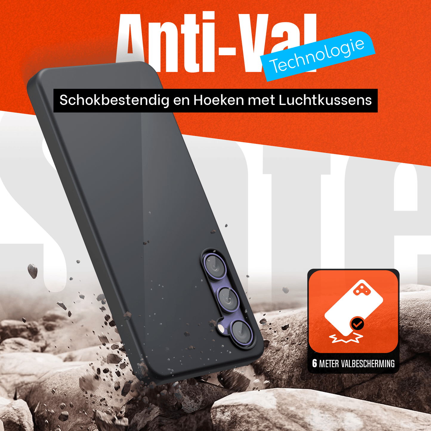 My Case Combo: Zwarte Siliconen Hoes met 2 Screenprotectors voor Samsung Galaxy S23 – Extra Veiligheid - mijnhoesjesMy Case Combo: Zwarte Siliconen Hoes met 2 Screenprotectors voor Samsung Galaxy S23 – Extra Veiligheid