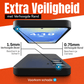 My Case Combo: Zwarte Siliconen Hoes met 2 Screenprotectors voor Samsung Galaxy S25 – Extra Veiligheid - mijnhoesjesMy Case Combo: Zwarte Siliconen Hoes met 2 Screenprotectors voor Samsung Galaxy S25 – Extra Veiligheid