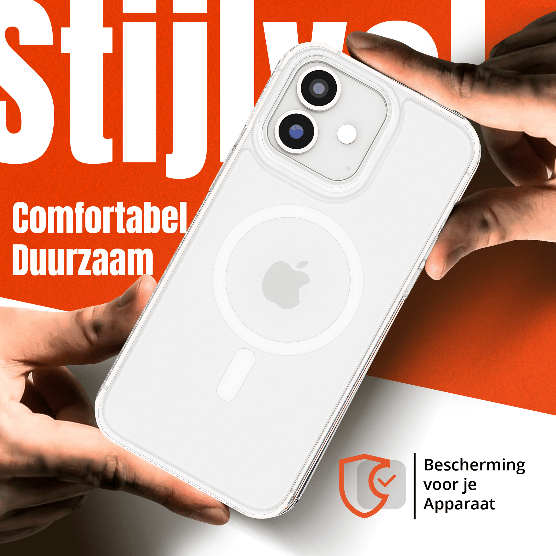 My Case Transparant MagSafe Hoesje voor iPhone 12 mini – Slank, Sterk & MagSafe - Klaar - mijnhoesjesMy Case Transparant MagSafe Hoesje voor iPhone 12 mini – Slank, Sterk & MagSafe - Klaar