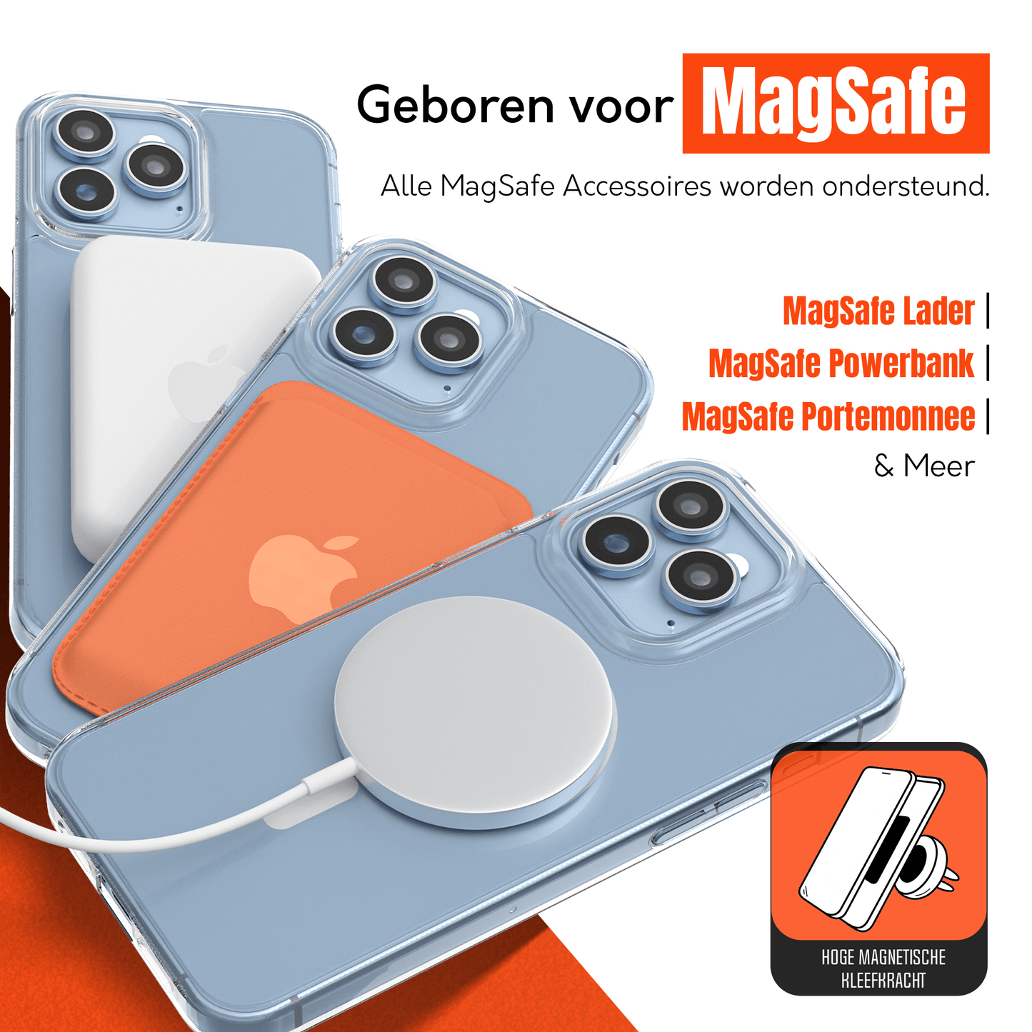 My Case Transparant MagSafe Hoesje voor iPhone 13 Pro Max – Slank, Sterk & MagSafe - Klaar - mijnhoesjesMy Case Transparant MagSafe Hoesje voor iPhone 13 Pro Max – Slank, Sterk & MagSafe - Klaar
