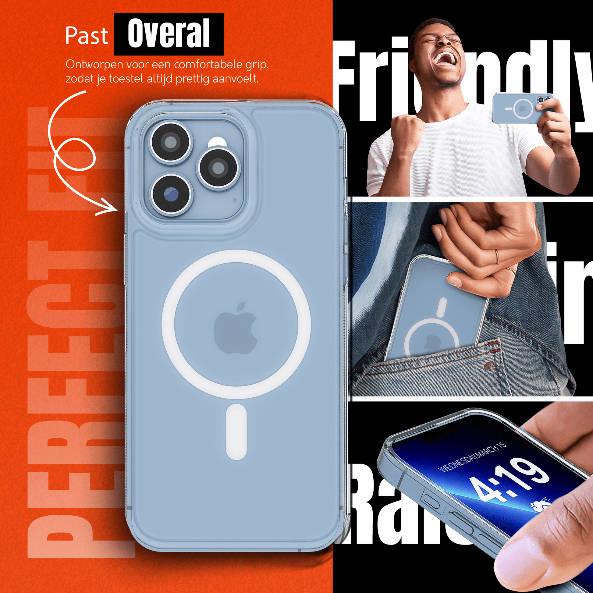 My Case Transparant MagSafe Hoesje voor iPhone 13 Pro Max – Slank, Sterk & MagSafe - Klaar - mijnhoesjesMy Case Transparant MagSafe Hoesje voor iPhone 13 Pro Max – Slank, Sterk & MagSafe - Klaar