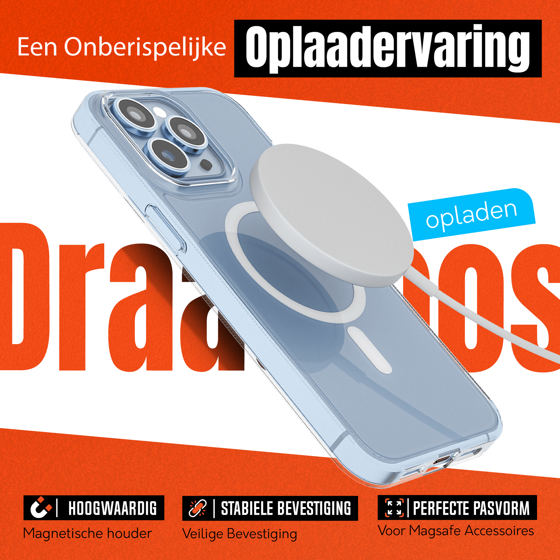 My Case Transparant MagSafe Hoesje voor iPhone 13 Pro – Slank, Sterk & MagSafe - Klaar - mijnhoesjesMy Case Transparant MagSafe Hoesje voor iPhone 13 Pro – Slank, Sterk & MagSafe - Klaar
