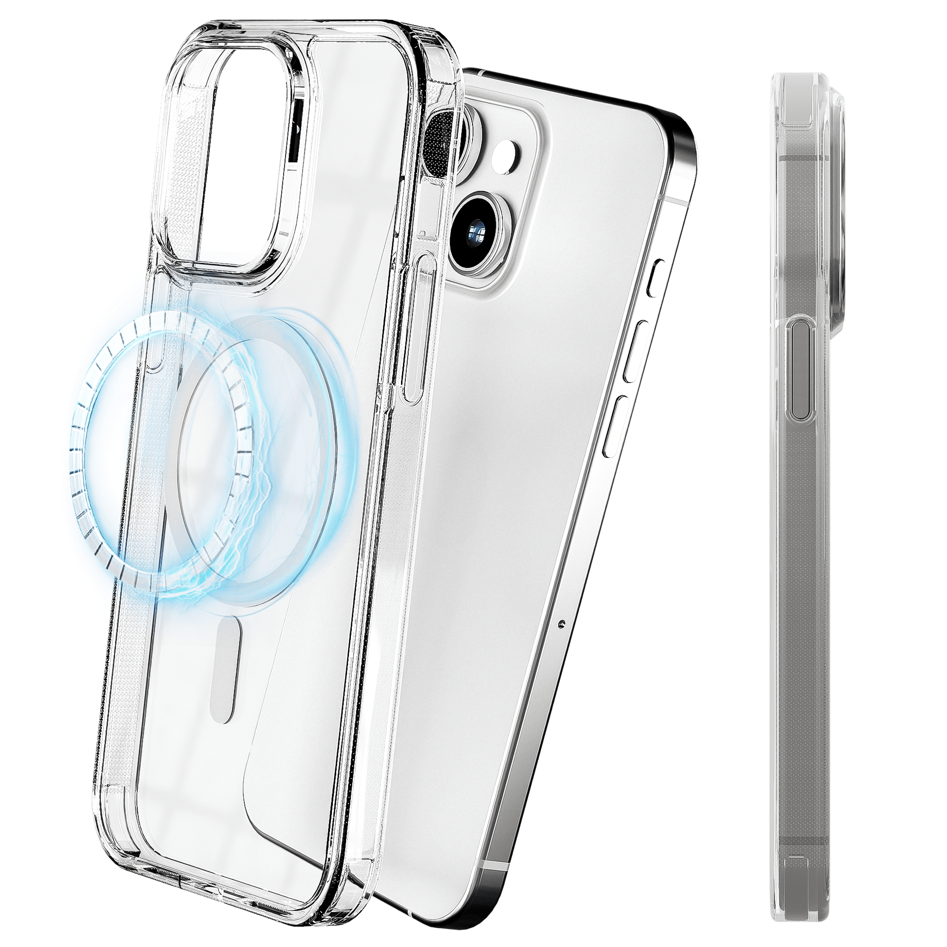 My Case Transparant MagSafe Hoesje voor iPhone 13 – Slank, Sterk & MagSafe - Klaar - mijnhoesjesMy Case Transparant MagSafe Hoesje voor iPhone 13 – Slank, Sterk & MagSafe - Klaar