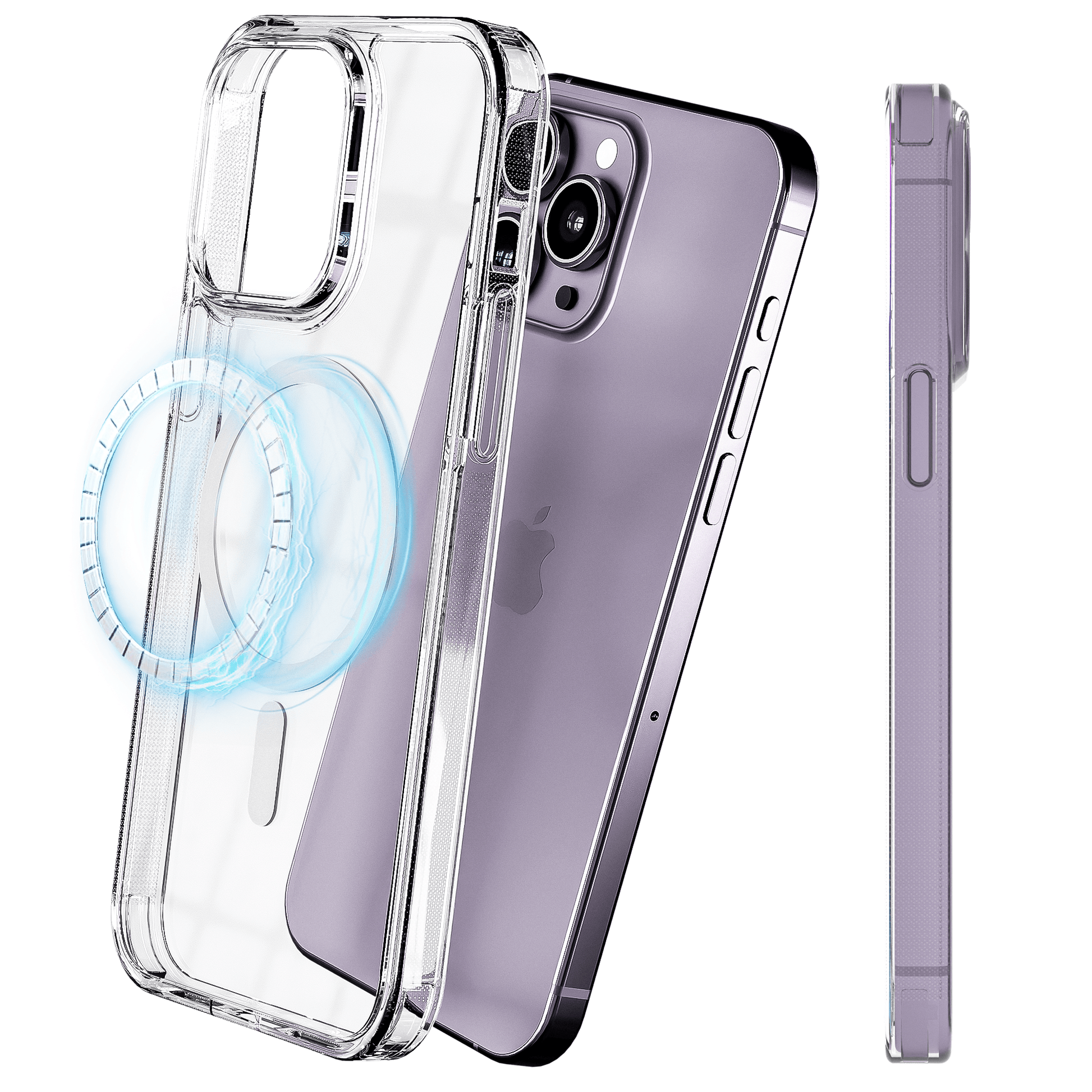 My Case Transparant MagSafe Hoesje voor iPhone 14 plus – Slank, Sterk & MagSafe - Klaar - mijnhoesjesMy Case Transparant MagSafe Hoesje voor iPhone 14 plus – Slank, Sterk & MagSafe - Klaar