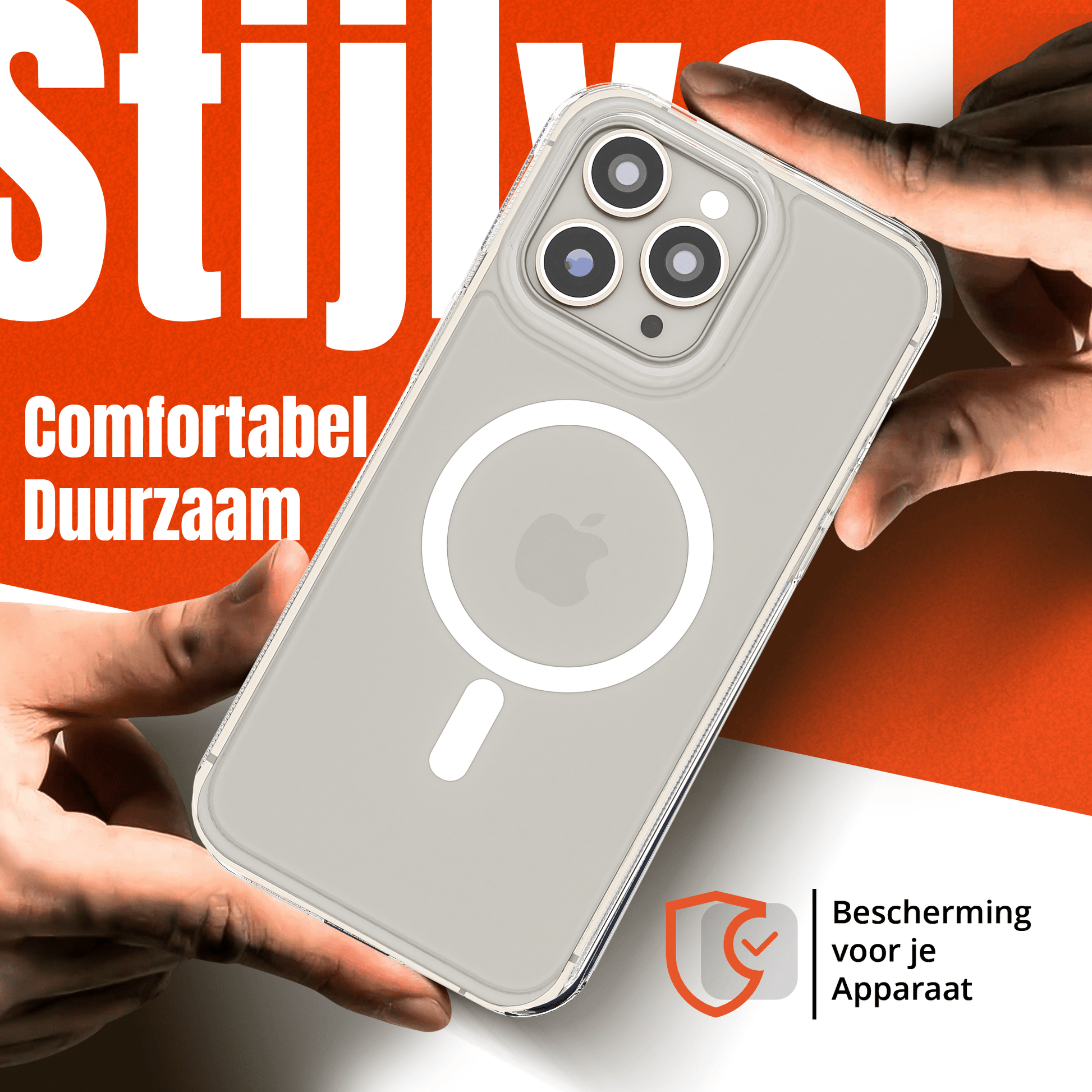 My Case Transparant MagSafe Hoesje voor iPhone 15 Pro Max – Slank, Sterk & MagSafe - Klaar - mijnhoesjesMy Case Transparant MagSafe Hoesje voor iPhone 15 Pro Max – Slank, Sterk & MagSafe - Klaar