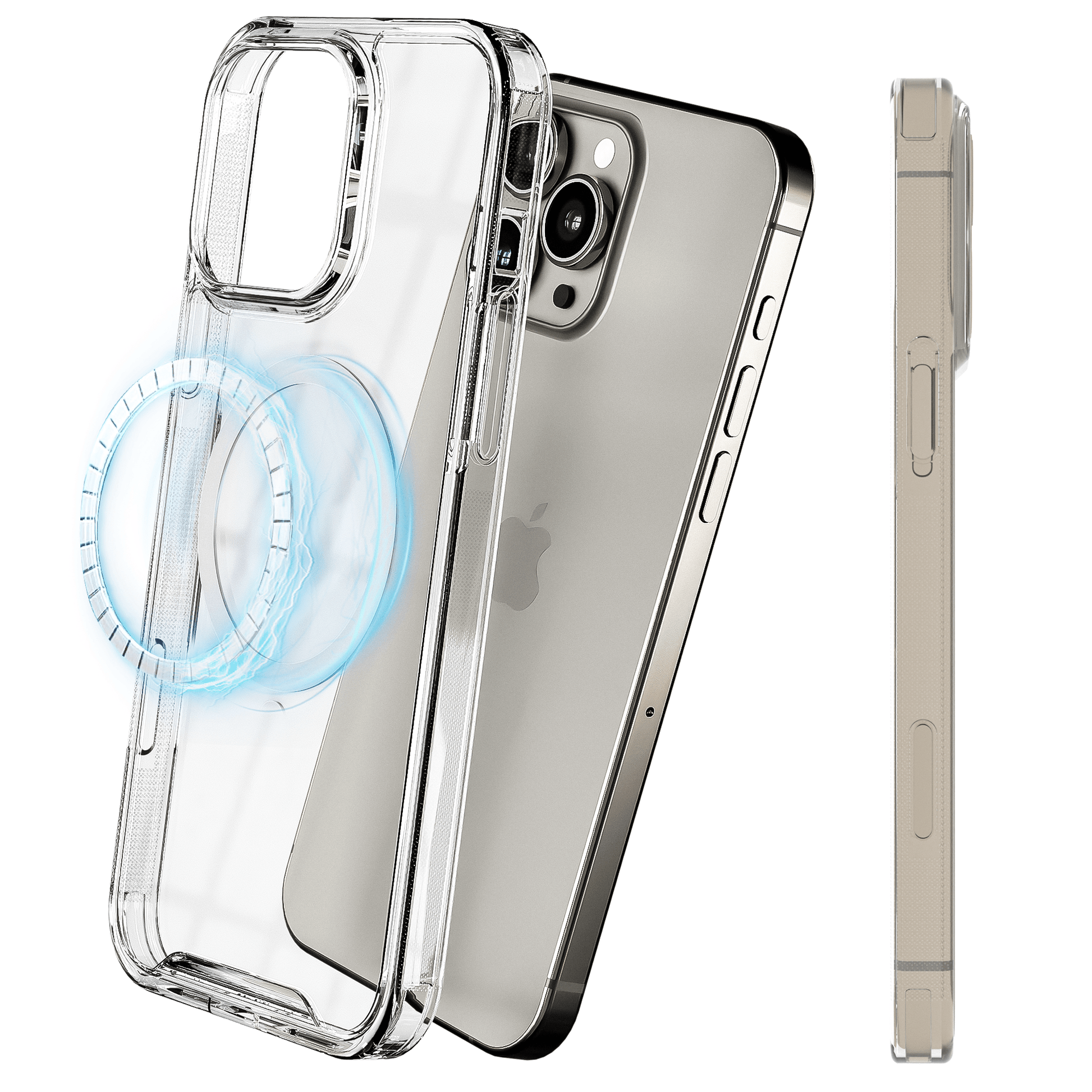 My Case Transparant MagSafe Hoesje voor iPhone 15 Pro Max – Slank, Sterk & MagSafe - Klaar - mijnhoesjesMy Case Transparant MagSafe Hoesje voor iPhone 15 Pro Max – Slank, Sterk & MagSafe - Klaar