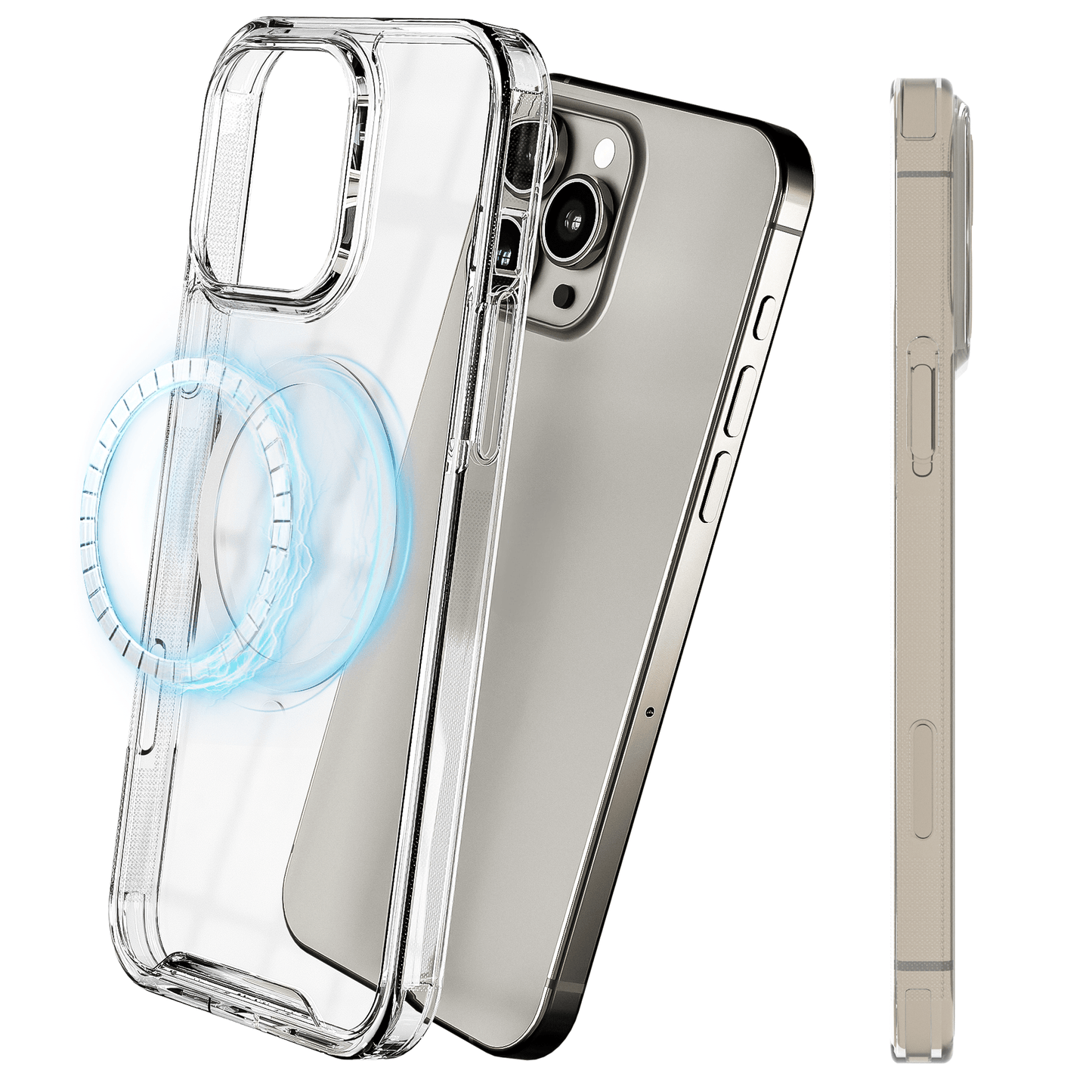 My Case Transparant MagSafe Hoesje voor iPhone 15 Pro – Slank, Sterk & MagSafe - Klaar - mijnhoesjesMy Case Transparant MagSafe Hoesje voor iPhone 15 Pro – Slank, Sterk & MagSafe - Klaar