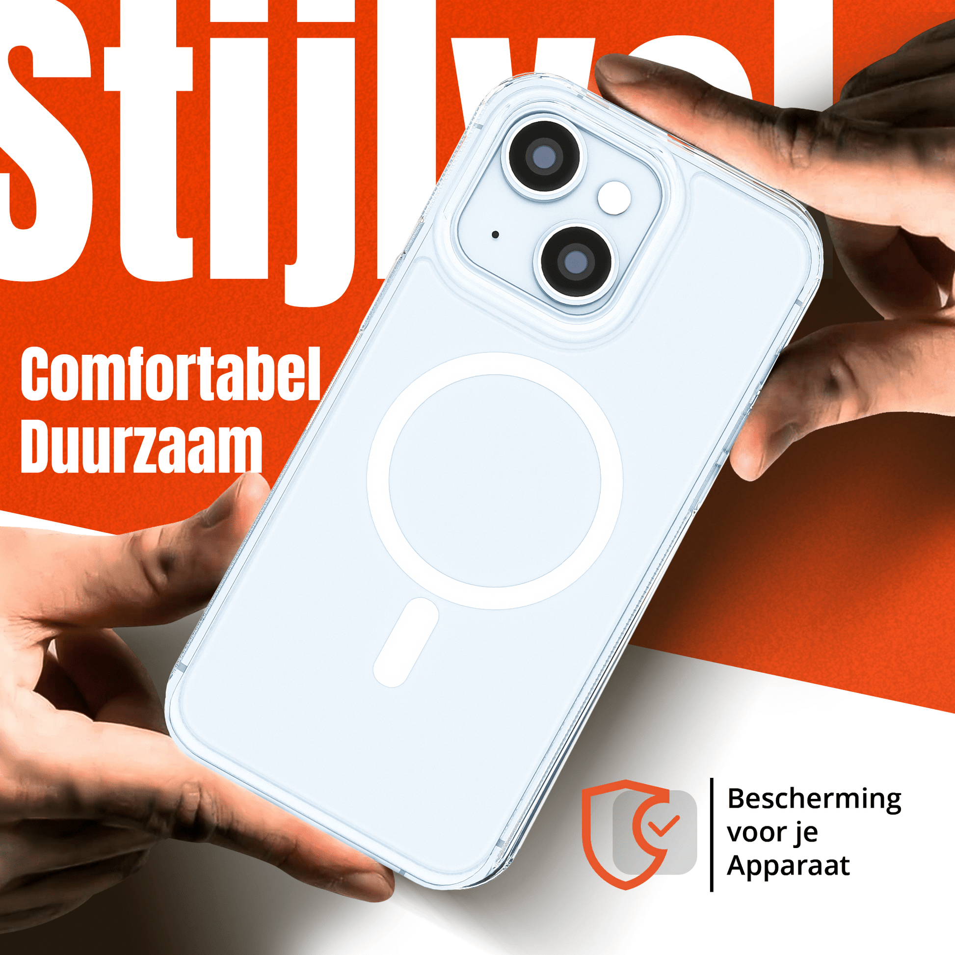 My Case Transparant MagSafe Hoesje voor iPhone 15 – Slank, Sterk & MagSafe - Klaar - mijnhoesjesMy Case Transparant MagSafe Hoesje voor iPhone 15 – Slank, Sterk & MagSafe - Klaar