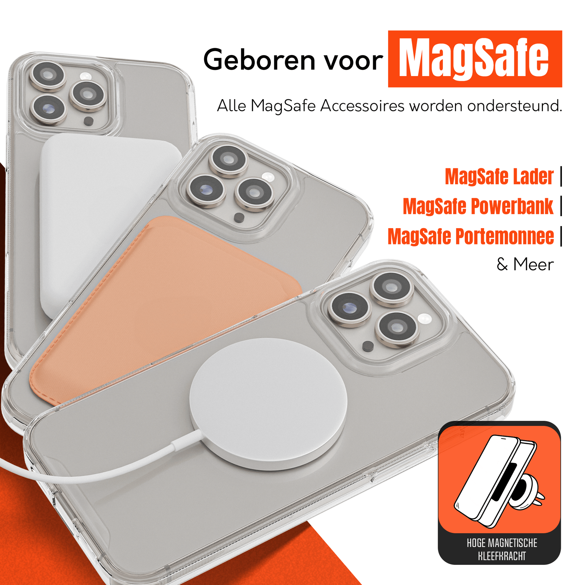 My Case Transparant MagSafe Hoesje voor iPhone 16 Pro – Slank, Sterk & MagSafe - Klaar - mijnhoesjesMy Case Transparant MagSafe Hoesje voor iPhone 16 Pro – Slank, Sterk & MagSafe - Klaar
