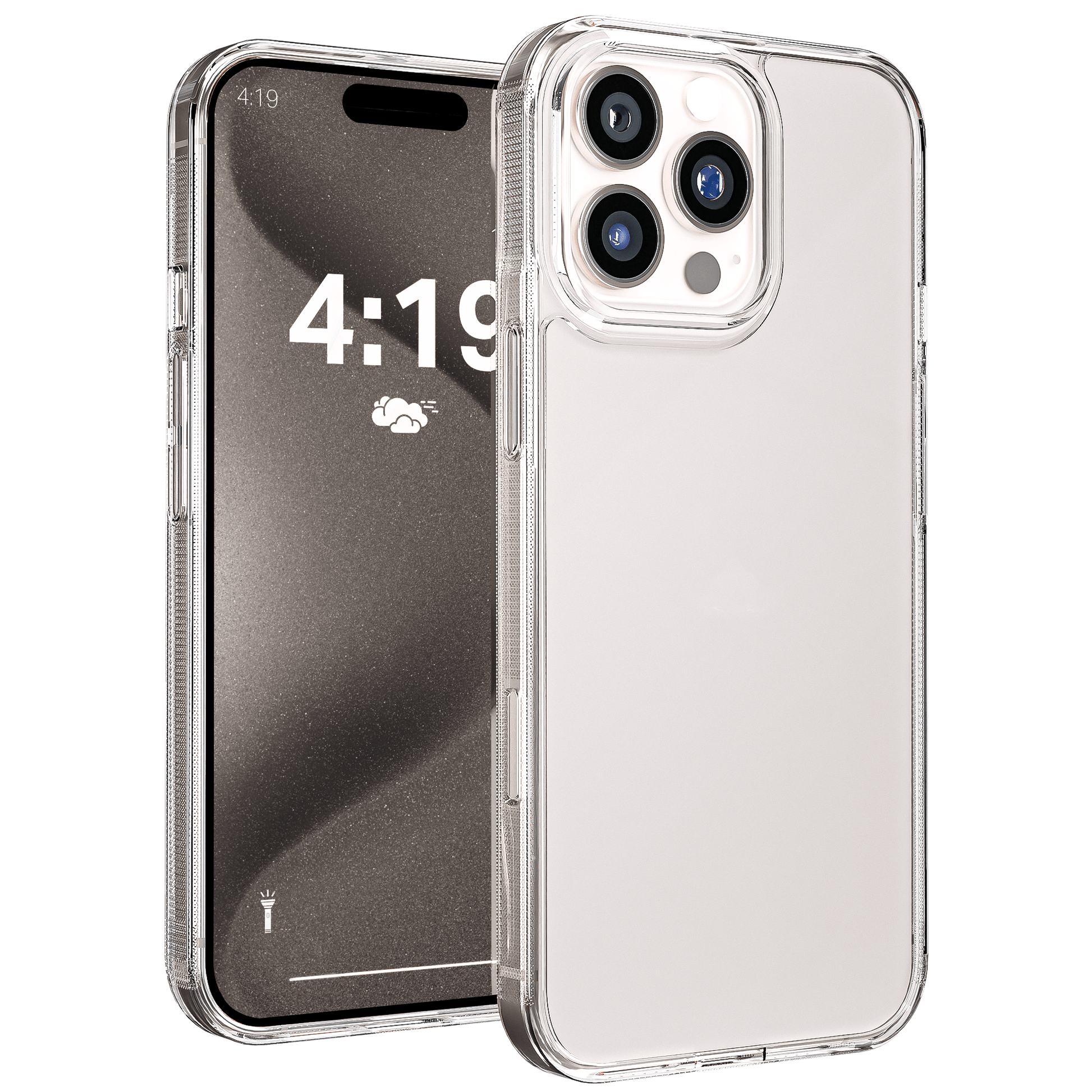 My Case Transparante Hoes voor iPhone 15 Pro Max – Langdurig Helder - mijnhoesjesMy Case Transparante Hoes voor iPhone 15 Pro Max – Langdurig Helder