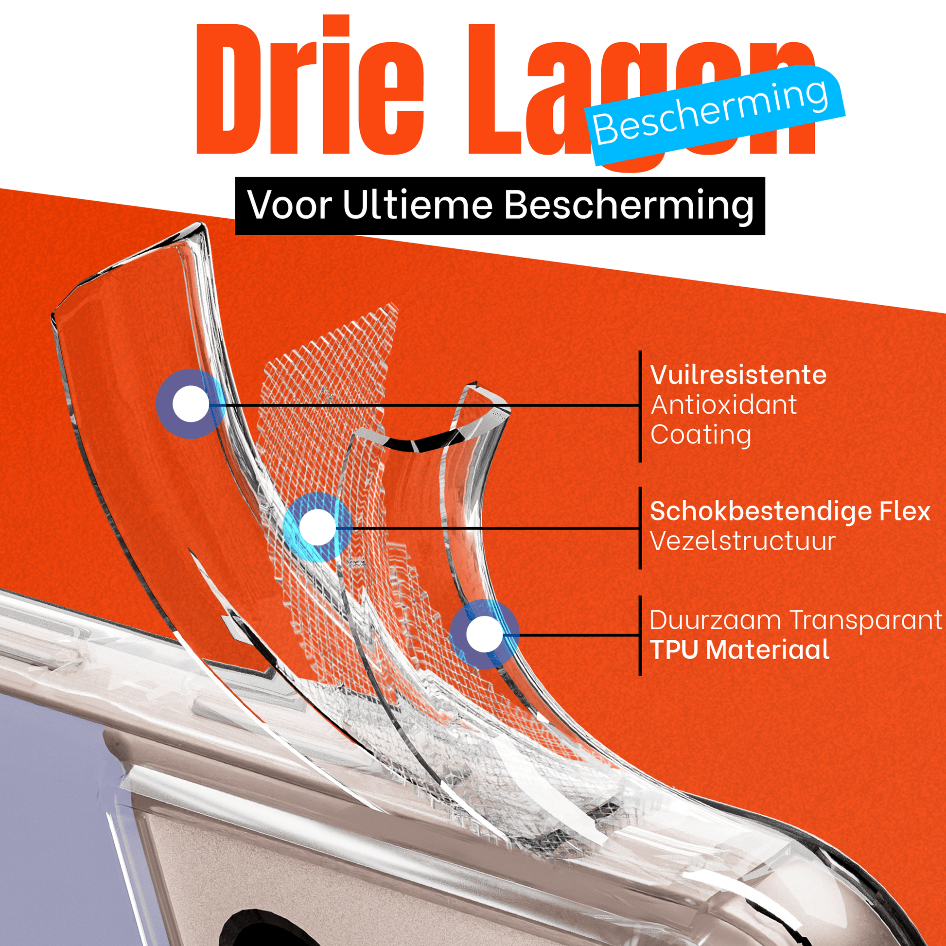 My Case Transparante Hoes voor Samsung Galaxy S21 – Langdurig Helder - mijnhoesjesMy Case Transparante Hoes voor Samsung Galaxy S21 – Langdurig Helder