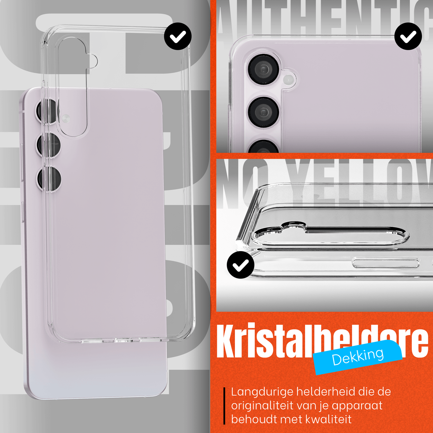 My Case Transparante Hoes voor Samsung Galaxy S23 – Langdurig Helder - mijnhoesjesMy Case Transparante Hoes voor Samsung Galaxy S23 – Langdurig Helder