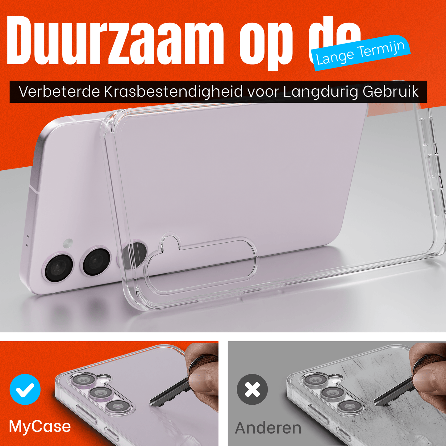 My Case Transparante Hoes voor Samsung Galaxy S23 – Langdurig Helder - mijnhoesjesMy Case Transparante Hoes voor Samsung Galaxy S23 – Langdurig Helder