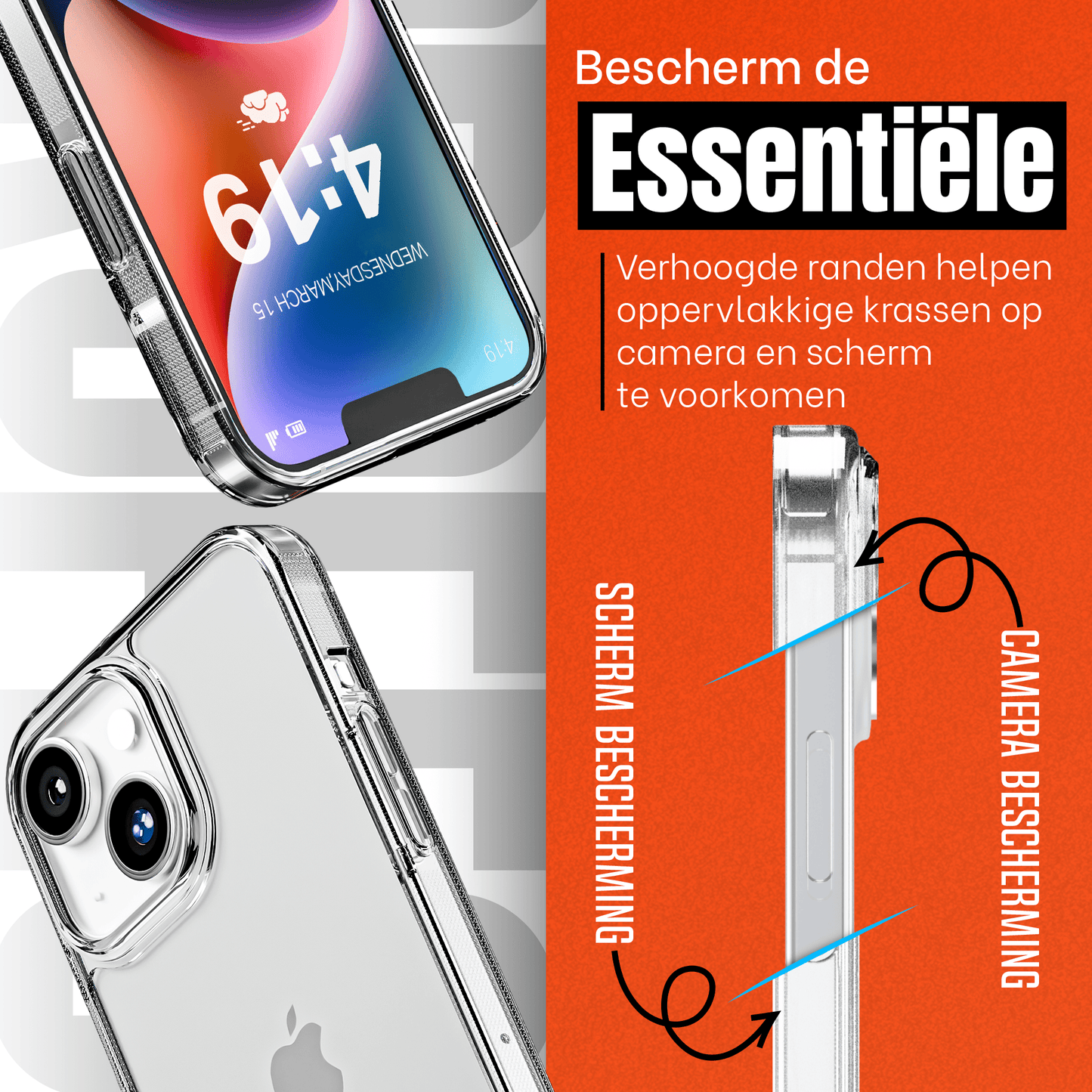 My Case Transparante Hoesje voor Apple iPhone 14 Plus – Langdurig Helder - mijnhoesjesMy Case Transparante Hoesje voor Apple iPhone 14 Plus – Langdurig Helder