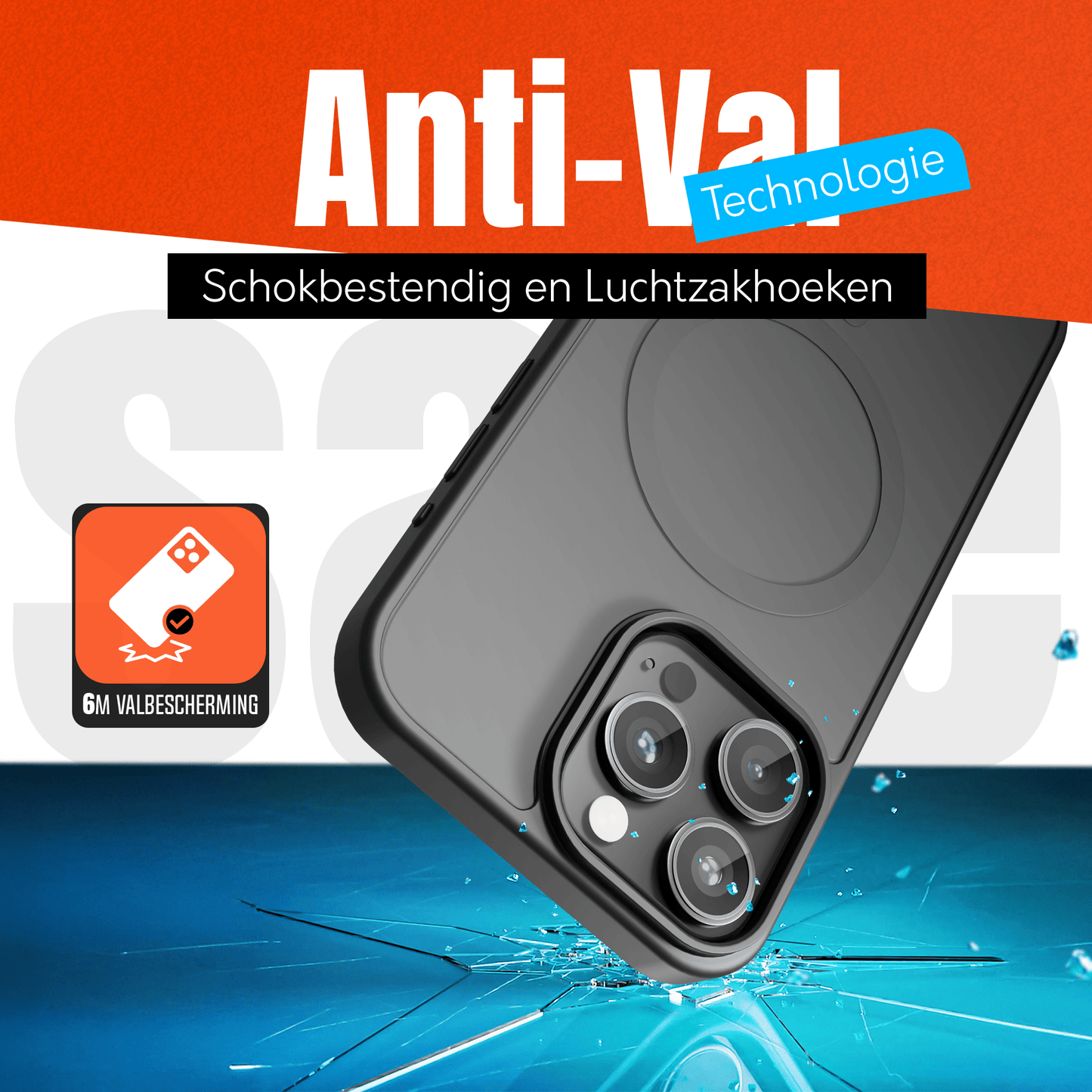 My Case Zwart MagSafe Hoesje geschikt voor iPhone 14 Pro Max – Slank, Sterk & MagSafe - Klaar - mijnhoesjesMy Case Zwart MagSafe Hoesje geschikt voor iPhone 14 Pro Max – Slank, Sterk & MagSafe - Klaar