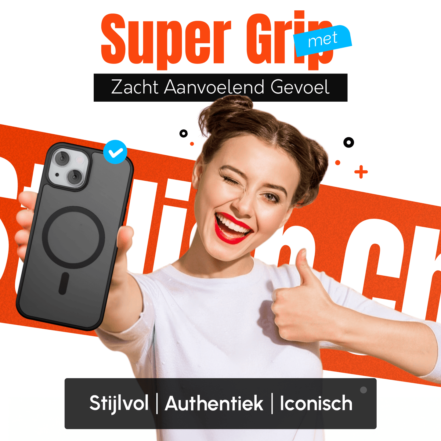 My Case Zwart MagSafe Hoesje geschikt voor iPhone 15 – Slank, Sterk & MagSafe - Klaar - mijnhoesjesMy Case Zwart MagSafe Hoesje geschikt voor iPhone 15 – Slank, Sterk & MagSafe - Klaar