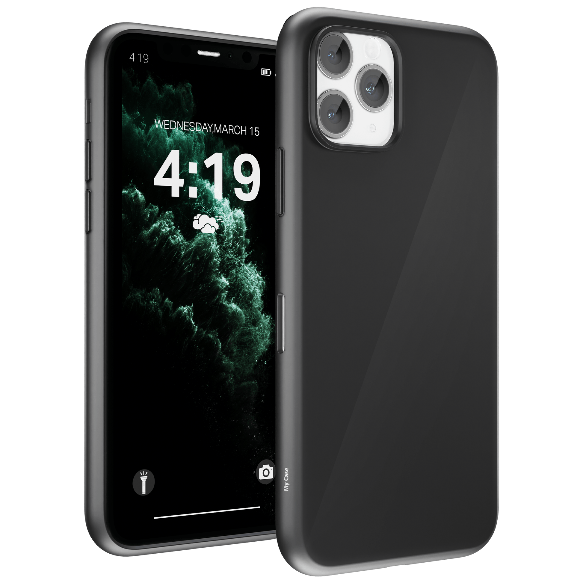 My Case Zwarte Siliconen Hoes voor iPhone 11 Pro – Slank Maar Beschermend - mijnhoesjesMy Case Zwarte Siliconen Hoes voor iPhone 11 Pro – Slank Maar Beschermend