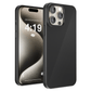 My Case Zwarte Siliconen Hoes voor iPhone 15 Pro Max – Slank Maar Beschermend - mijnhoesjesMy Case Zwarte Siliconen Hoes voor iPhone 15 Pro Max – Slank Maar Beschermend