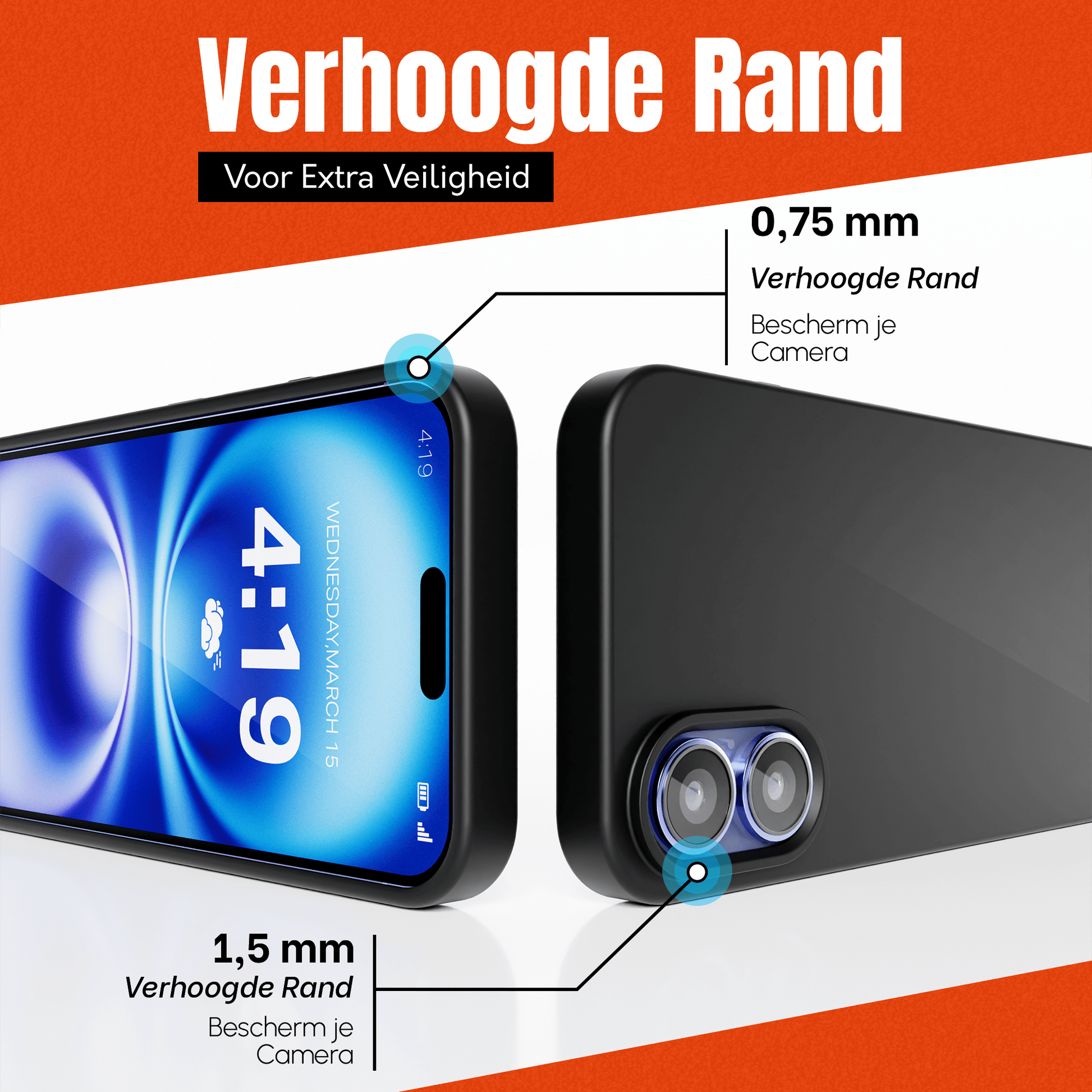 My Case Zwarte Siliconen Hoes voor iPhone 16 Plus – Slank Maar Beschermend - mijnhoesjesMy Case Zwarte Siliconen Hoes voor iPhone 16 Plus – Slank Maar Beschermend